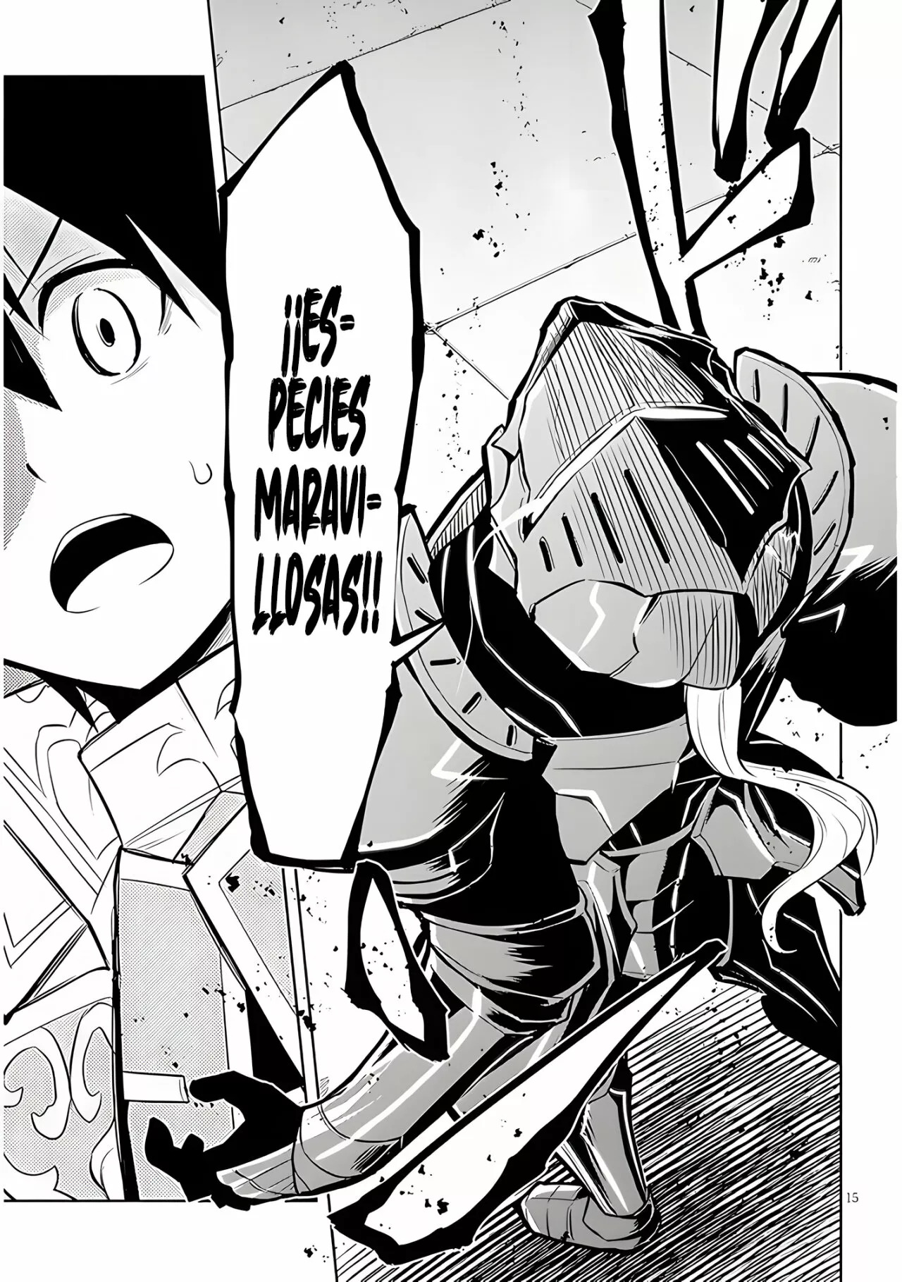 Maseki Gurume Mamono no Chikara o Tabeta Ore wa Saikyou! Capitulo 42: Caballero Negro. página 18