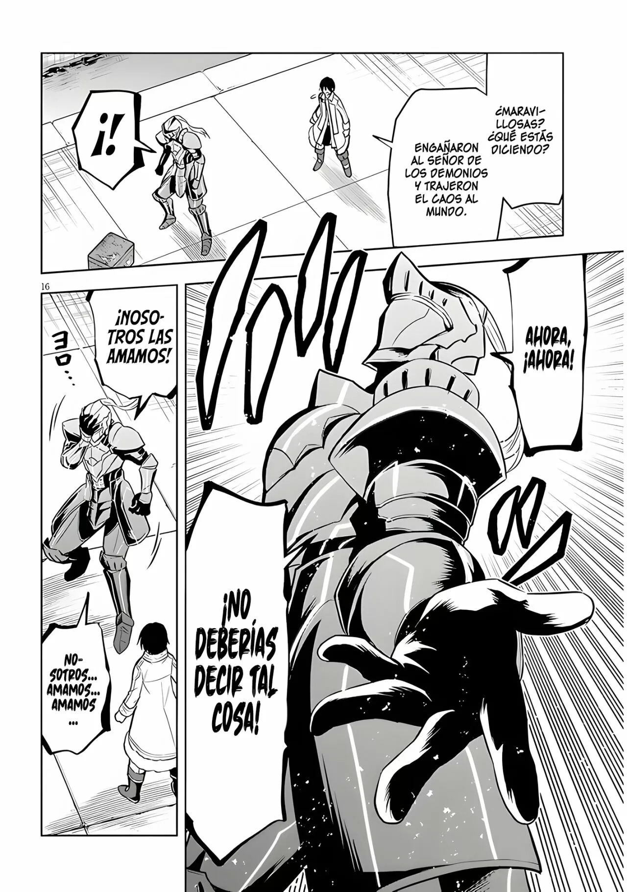 Maseki Gurume Mamono no Chikara o Tabeta Ore wa Saikyou! Capitulo 42: Caballero Negro. página 19
