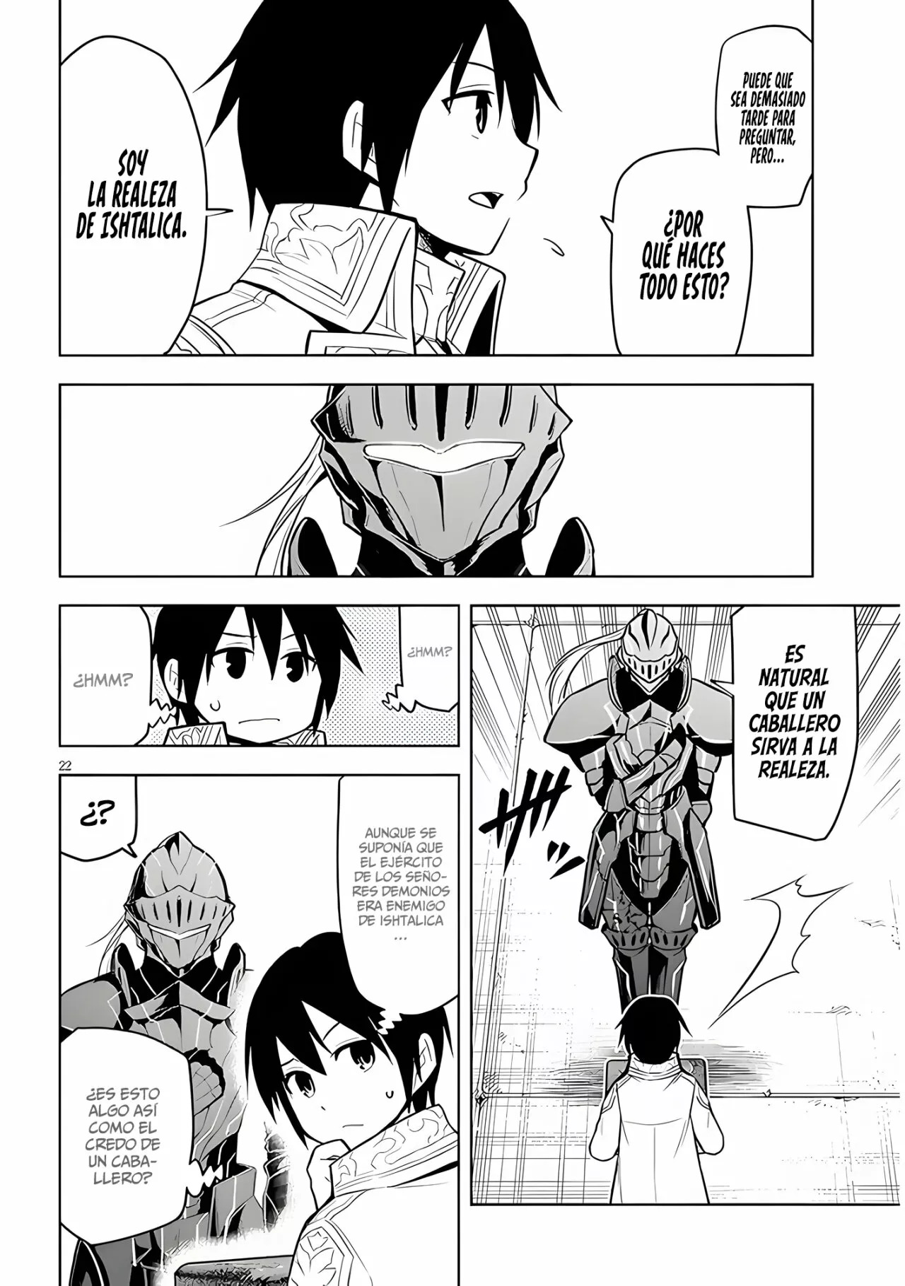 Maseki Gurume Mamono no Chikara o Tabeta Ore wa Saikyou! Capitulo 42: Caballero Negro. página 25