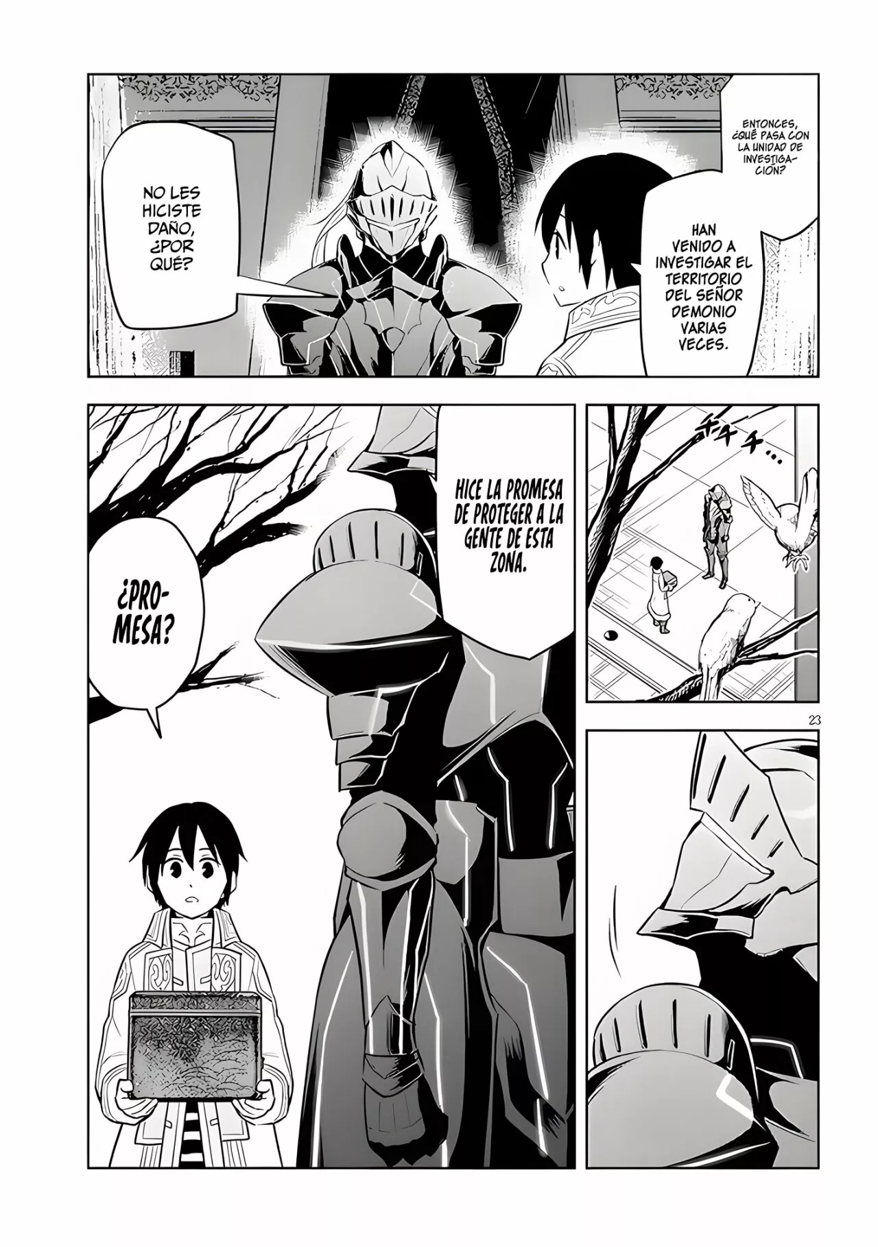 Maseki Gurume Mamono no Chikara o Tabeta Ore wa Saikyou! Capitulo 42: Caballero Negro. página 26