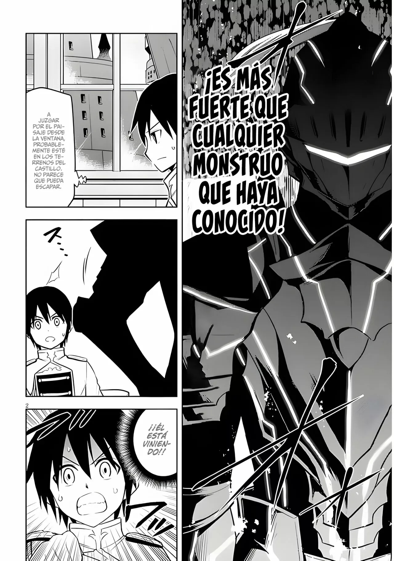 Maseki Gurume Mamono no Chikara o Tabeta Ore wa Saikyou! Capitulo 42: Caballero Negro. página 5