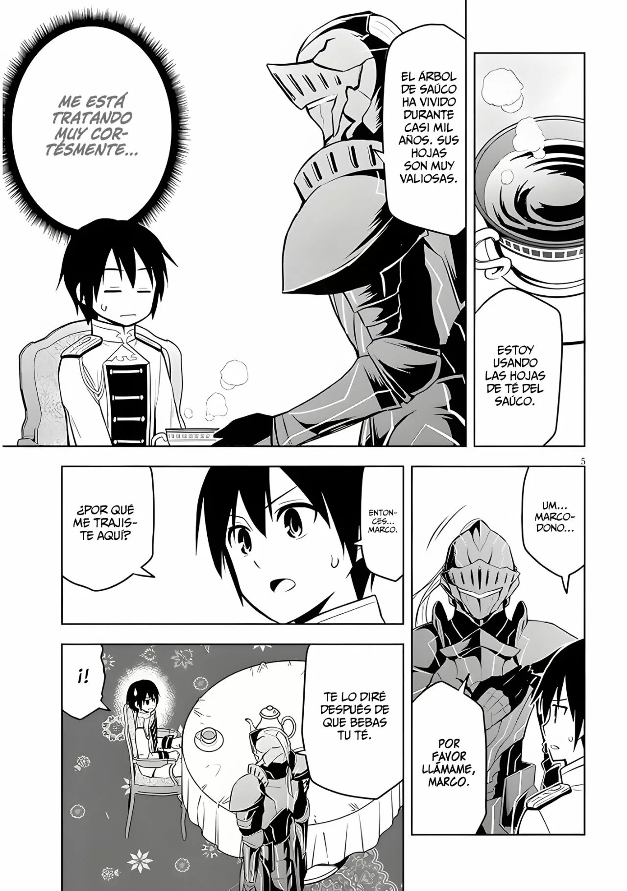 Maseki Gurume Mamono no Chikara o Tabeta Ore wa Saikyou! Capitulo 42: Caballero Negro. página 8