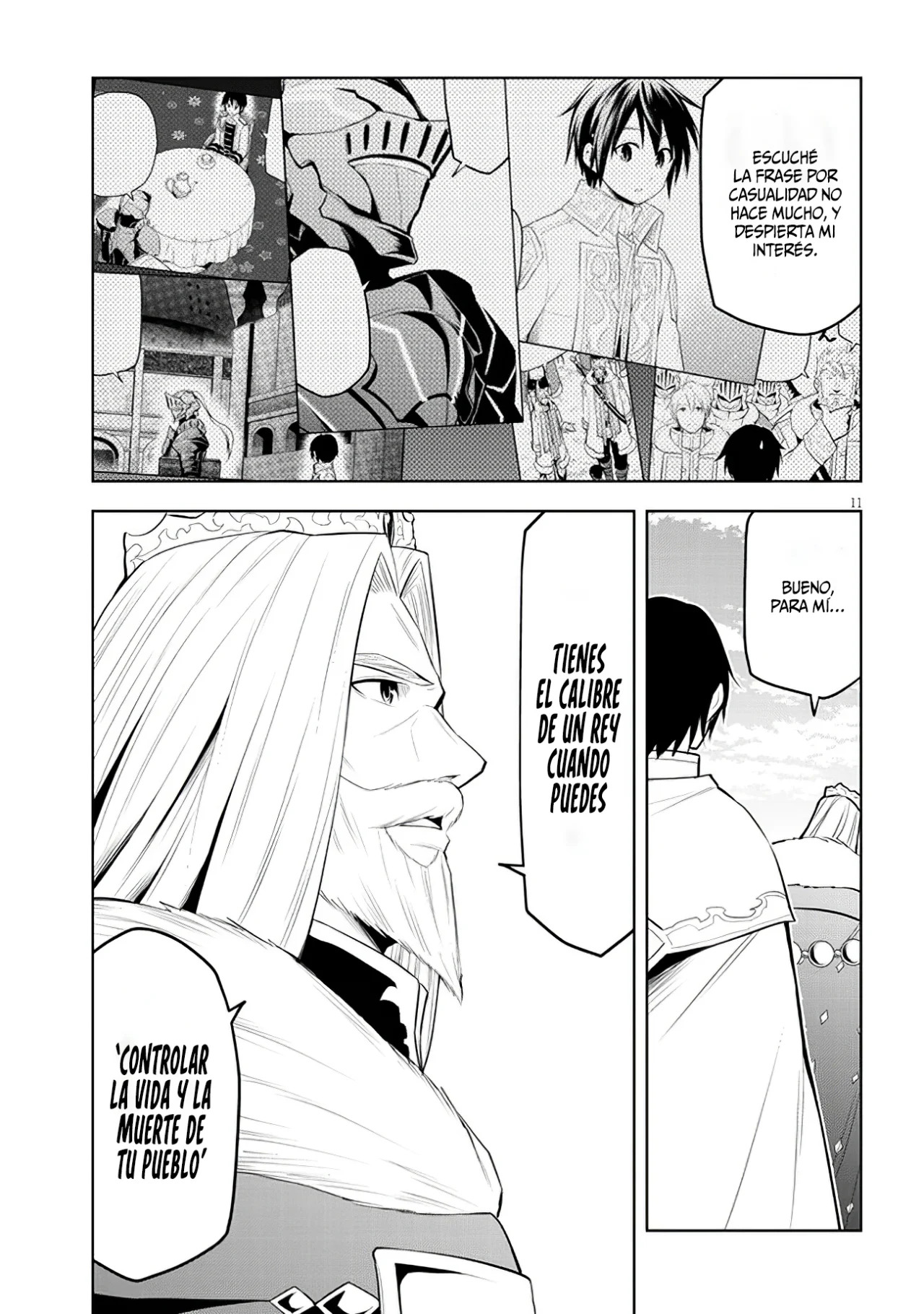 Maseki Gurume Mamono no Chikara o Tabeta Ore wa Saikyou! Capitulo 45: El Futuro Rey. página 14