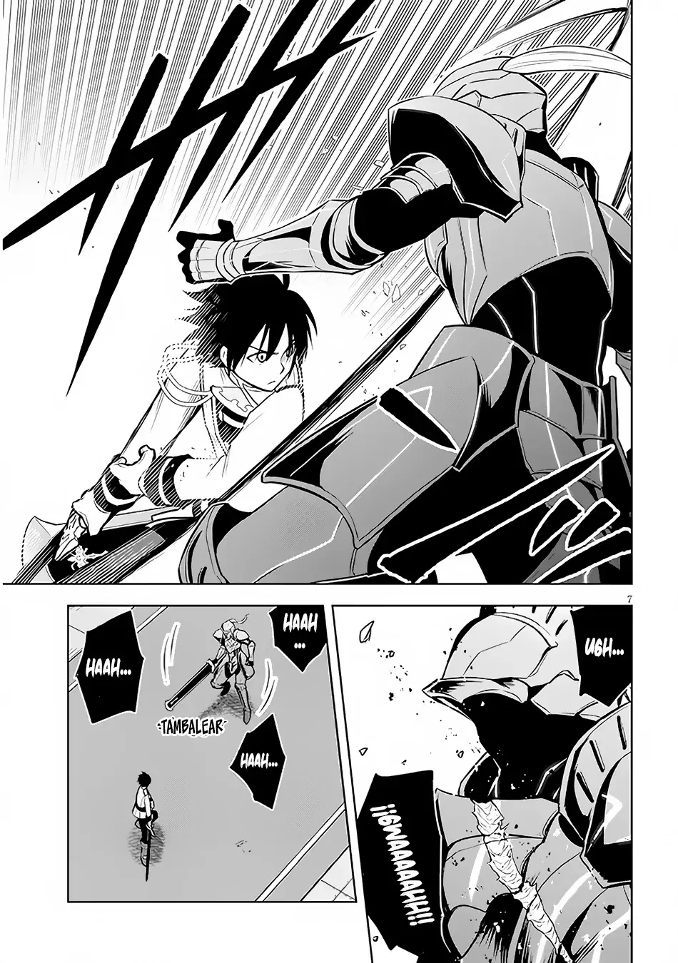 Maseki Gurume Mamono no Chikara o Tabeta Ore wa Saikyou! Capitulo 49: El Leal Caballero. página 10