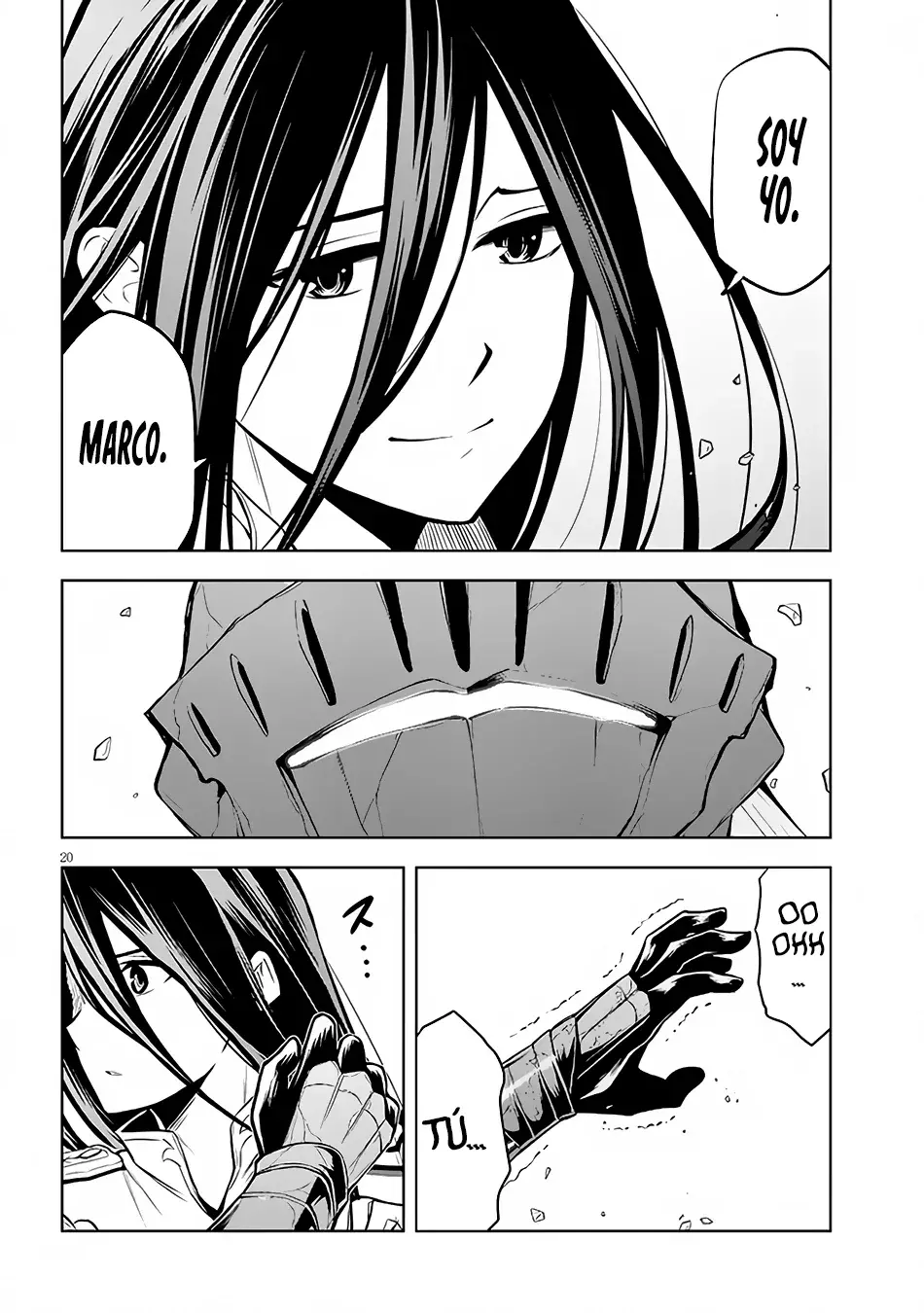 Maseki Gurume Mamono no Chikara o Tabeta Ore wa Saikyou! Capitulo 49: El Leal Caballero. página 22