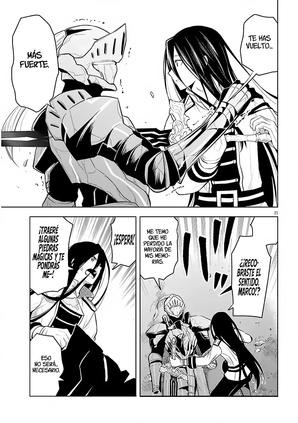 Maseki Gurume Mamono no Chikara o Tabeta Ore wa Saikyou! Capitulo 49: El Leal Caballero. página 23