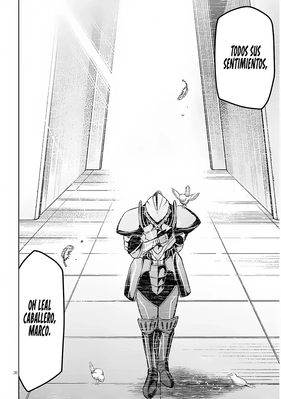 Maseki Gurume Mamono no Chikara o Tabeta Ore wa Saikyou! Capitulo 49: El Leal Caballero. página 32