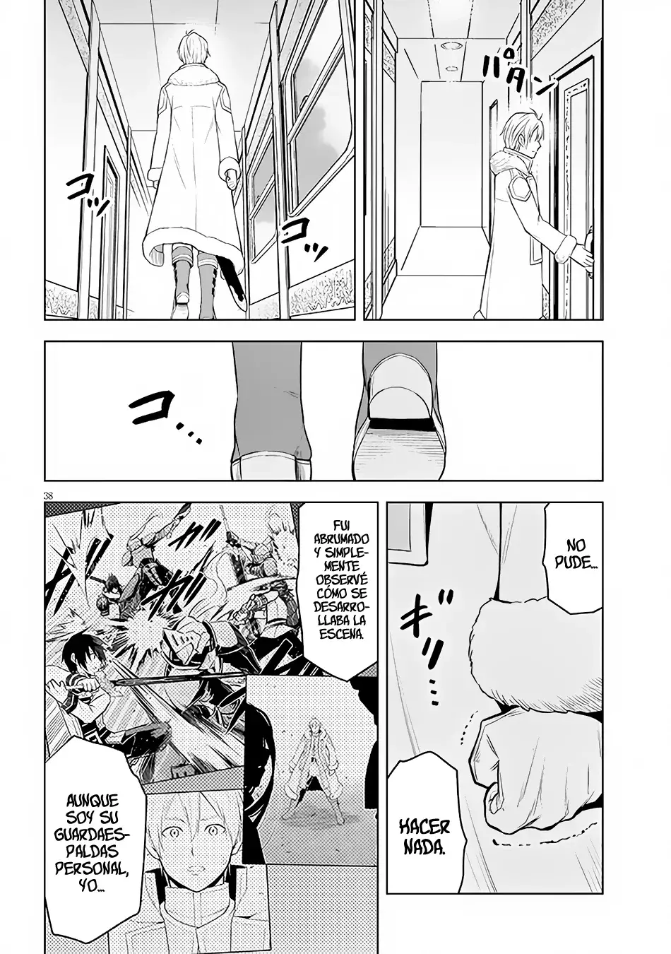 Maseki Gurume Mamono no Chikara o Tabeta Ore wa Saikyou! Capitulo 49: El Leal Caballero. página 40