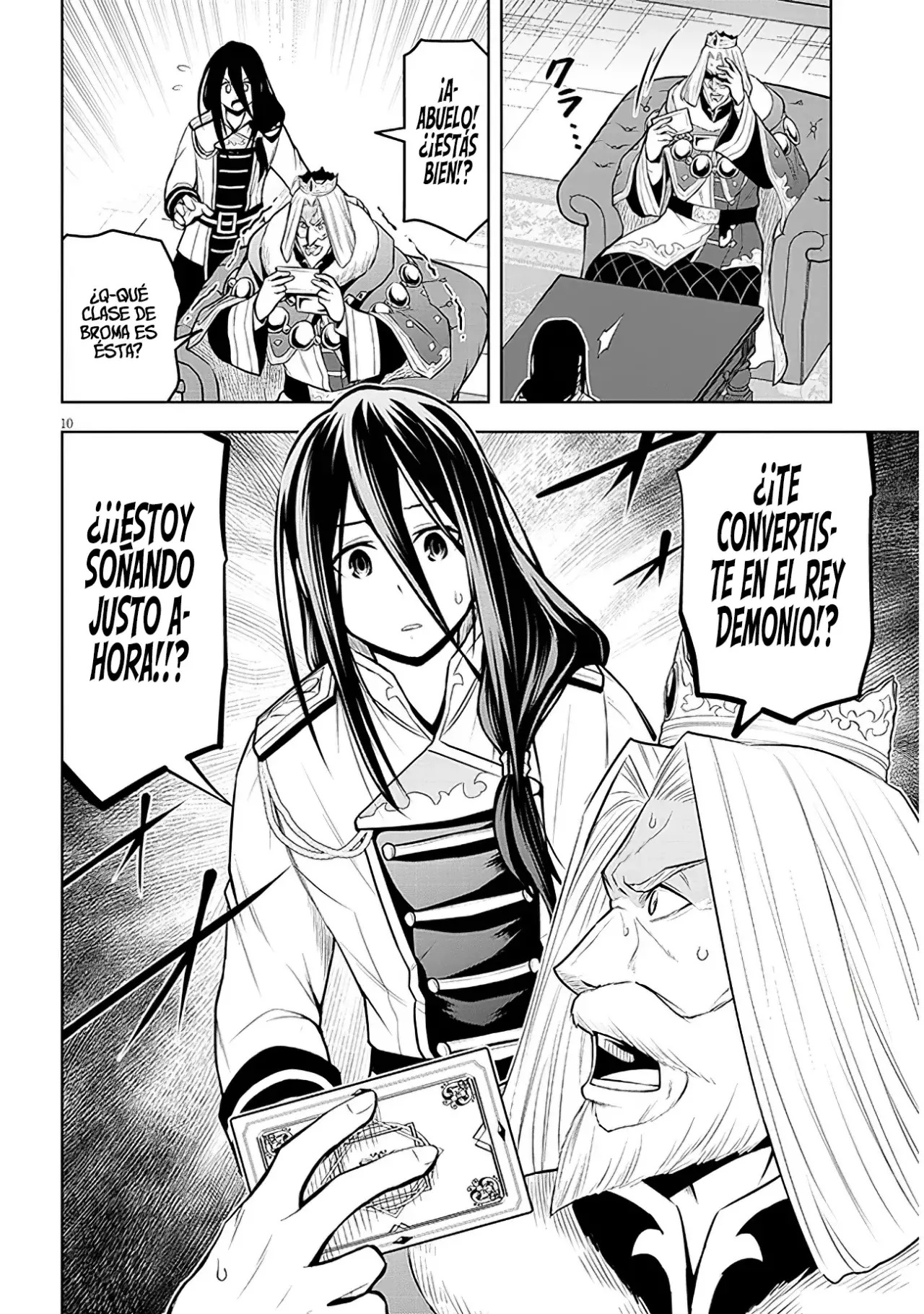 Maseki Gurume Mamono no Chikara o Tabeta Ore wa Saikyou! Capitulo 50: El Príncipe Heredero Ha Crecido. página 13