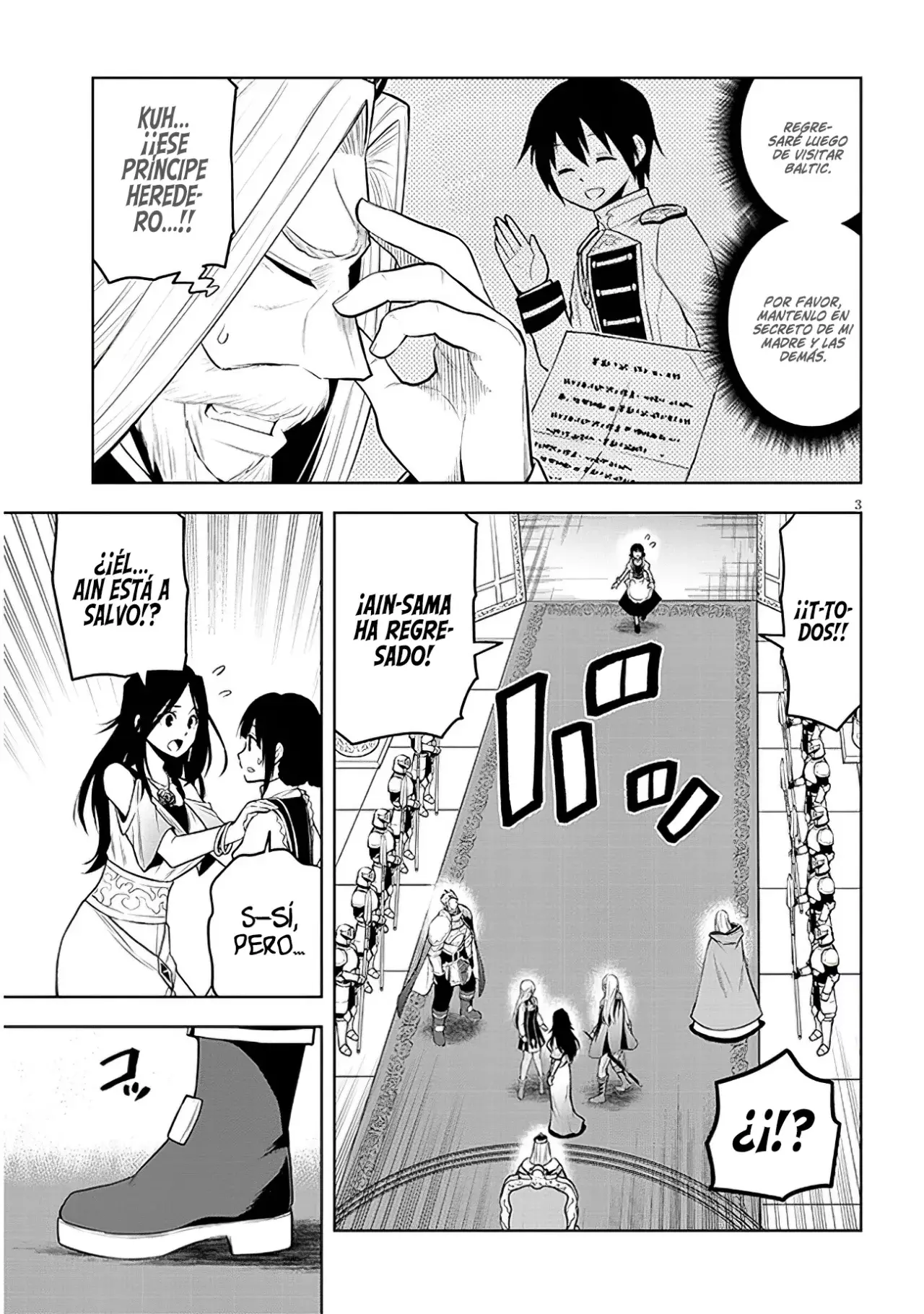 Maseki Gurume Mamono no Chikara o Tabeta Ore wa Saikyou! Capitulo 50: El Príncipe Heredero Ha Crecido. página 6