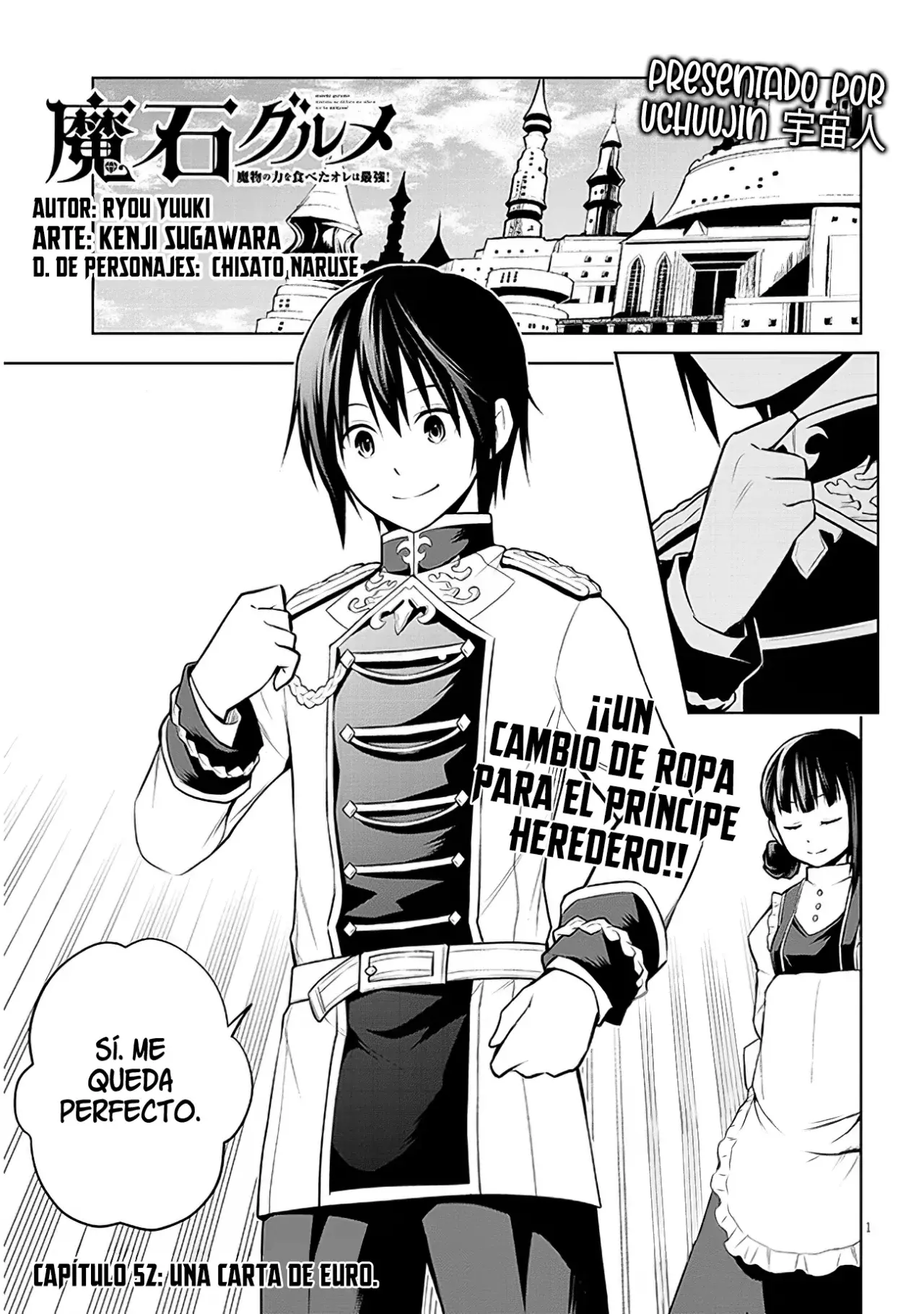Maseki Gurume Mamono no Chikara o Tabeta Ore wa Saikyou! Capitulo 52: Una Carta de Euro. página 5