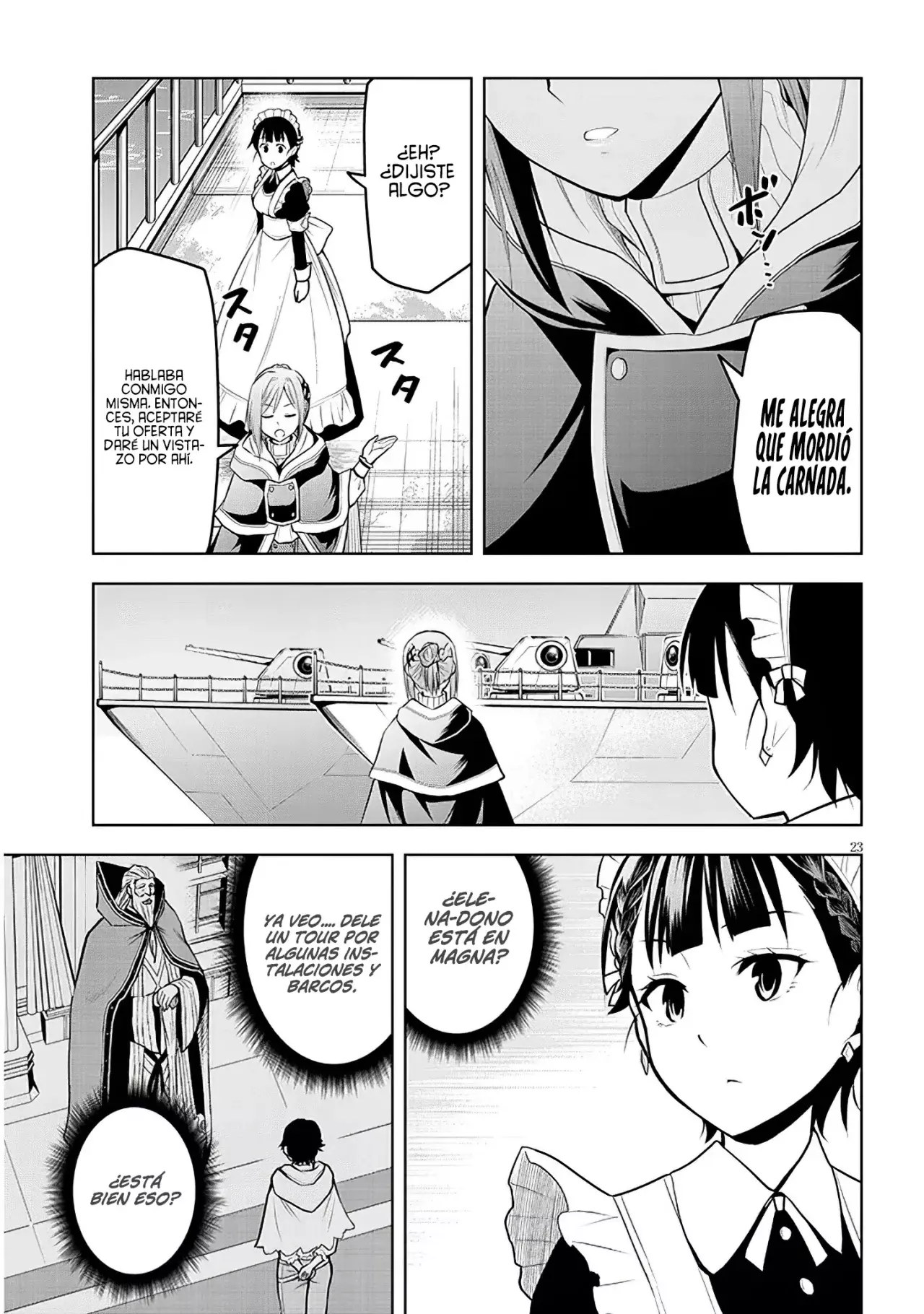 Maseki Gurume Mamono no Chikara o Tabeta Ore wa Saikyou! Capitulo 56: Sótano Secreto. página 28