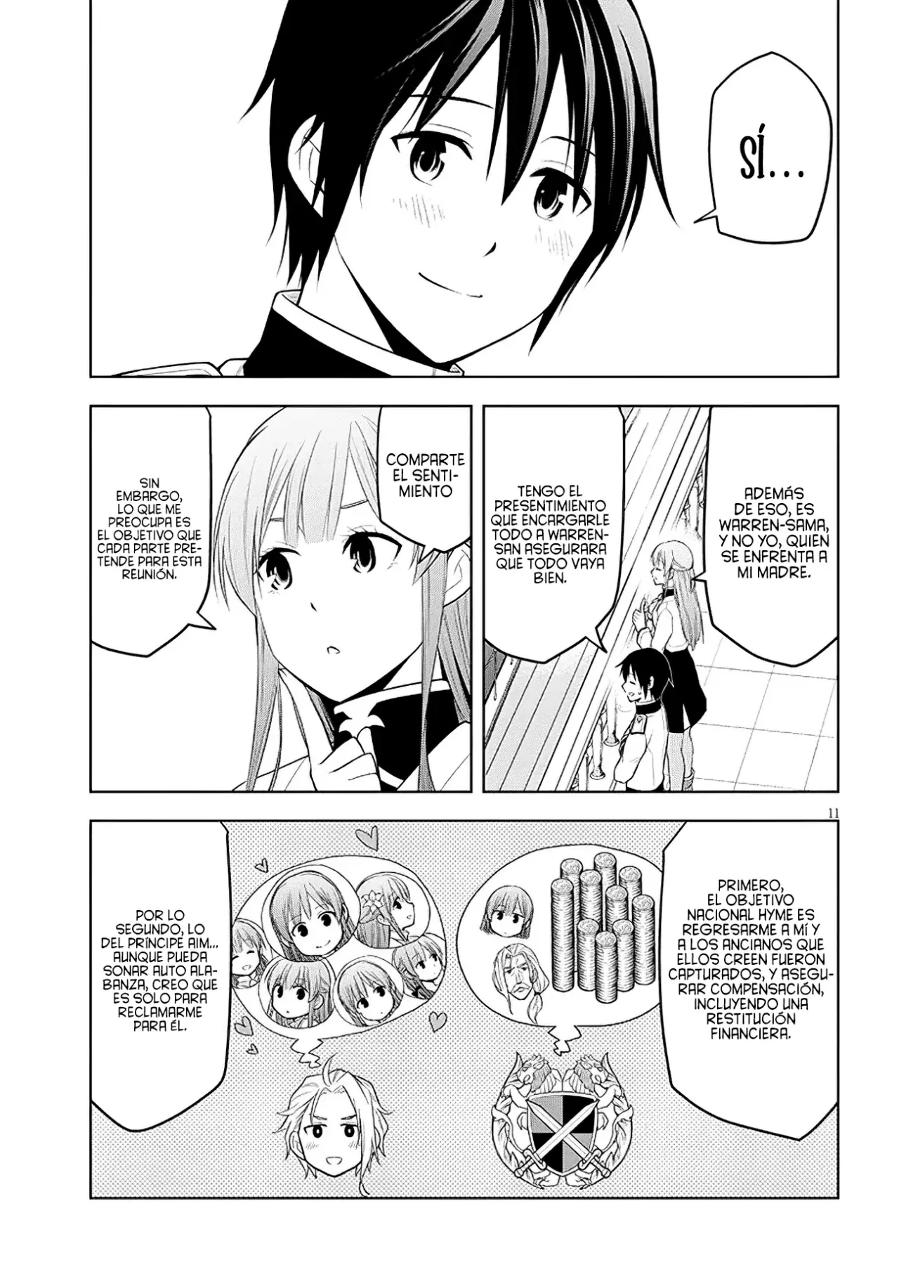 Maseki Gurume Mamono no Chikara o Tabeta Ore wa Saikyou! Capitulo 58: La Locación Estimada para la Deliberación. página 16