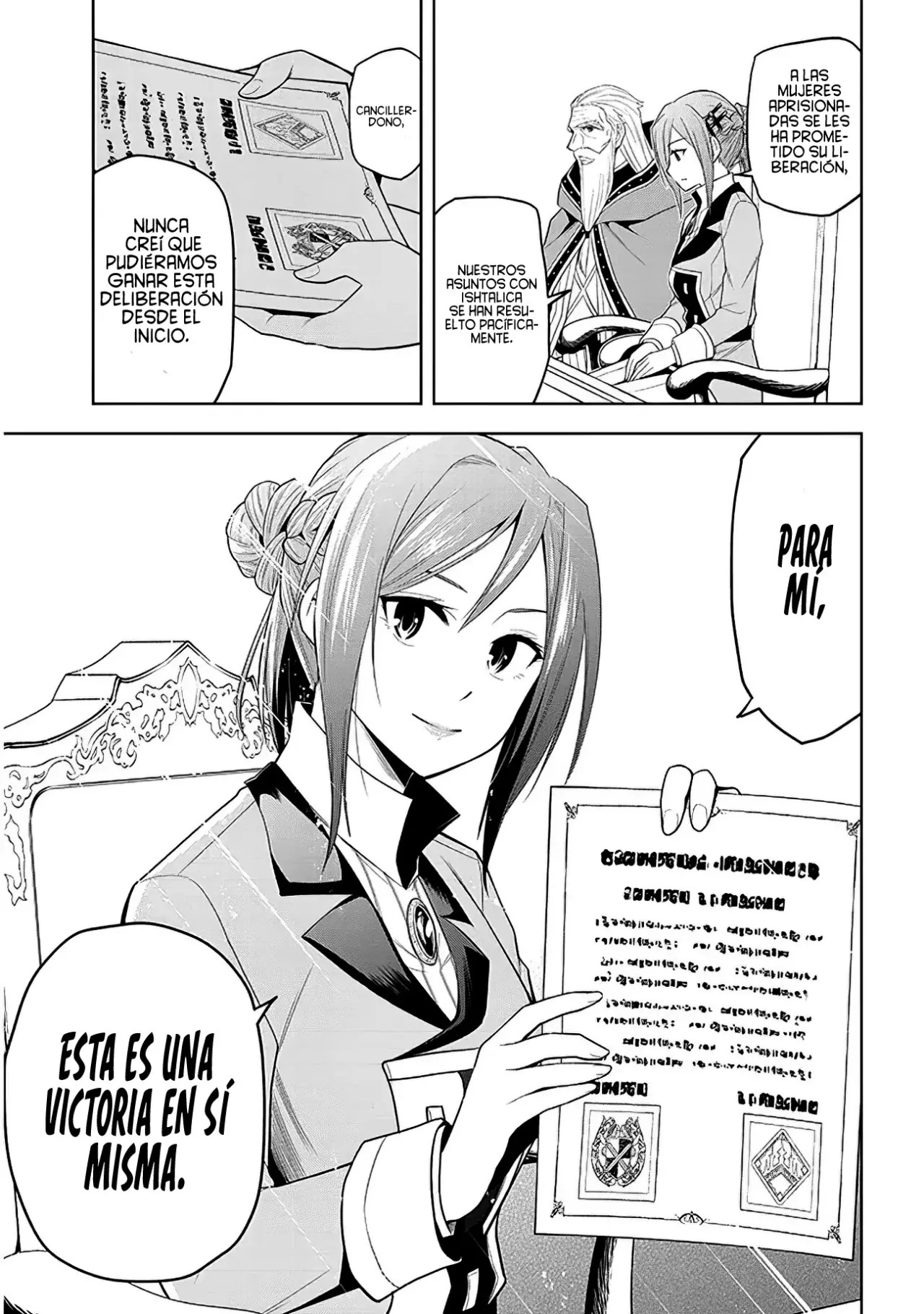 Maseki Gurume Mamono no Chikara o Tabeta Ore wa Saikyou! Capitulo 60: El Objetivo del Canciller página 22