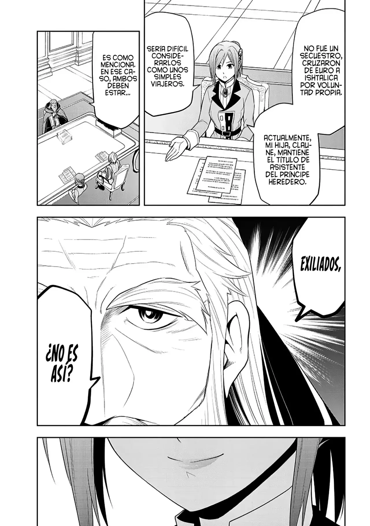 Maseki Gurume Mamono no Chikara o Tabeta Ore wa Saikyou! Capitulo 60: El Objetivo del Canciller página 6