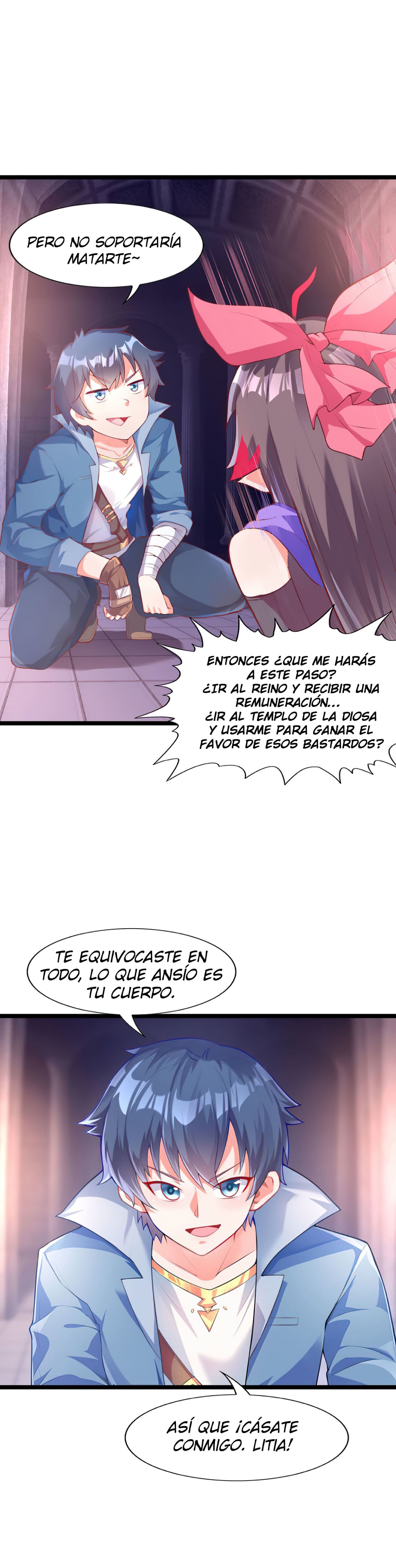Mi harén está lleno de demonias villanas Capitulo 1: A capturar a las villanas demonio página 10