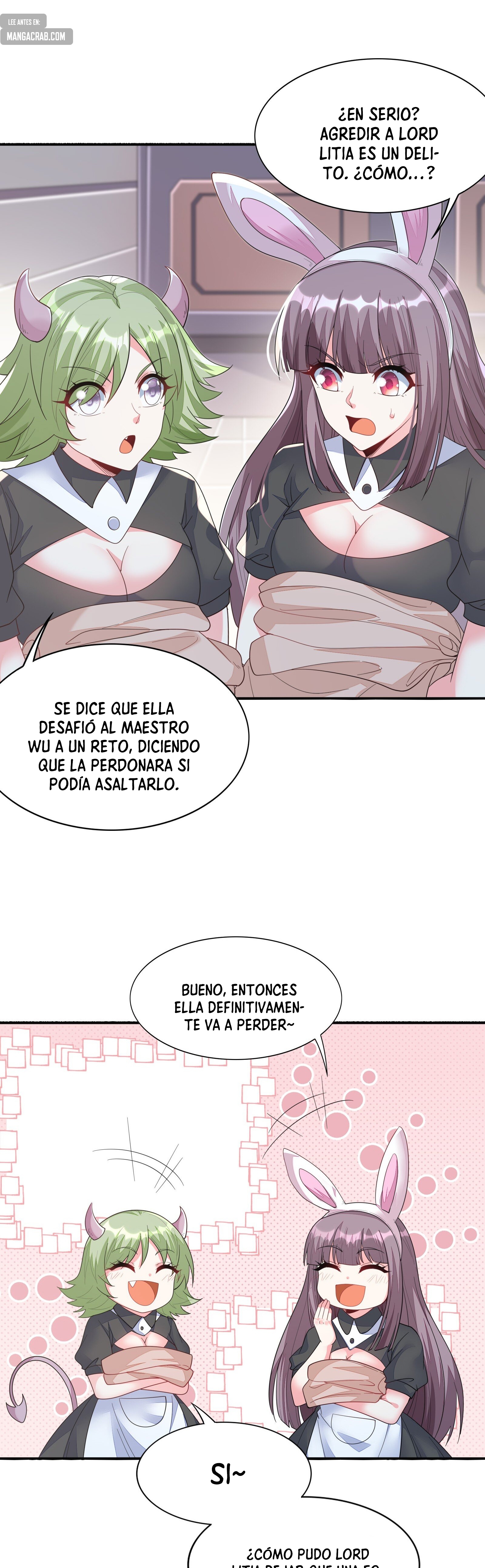 Mi harén está lleno de demonias villanas Capitulo 100 página 27