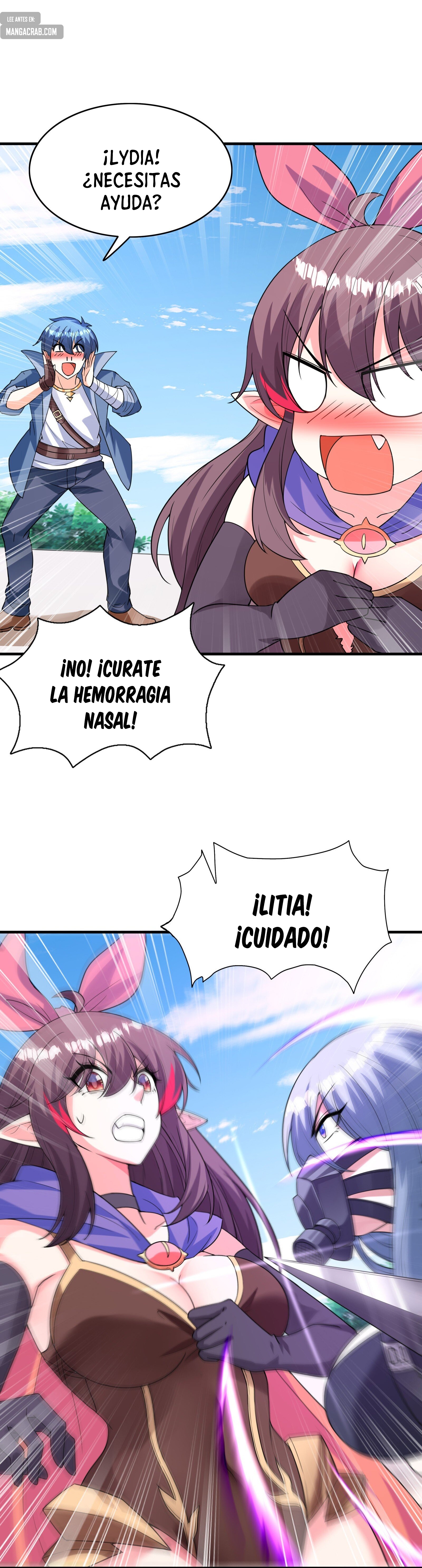 Mi harén está lleno de demonias villanas Capitulo 101 página 32
