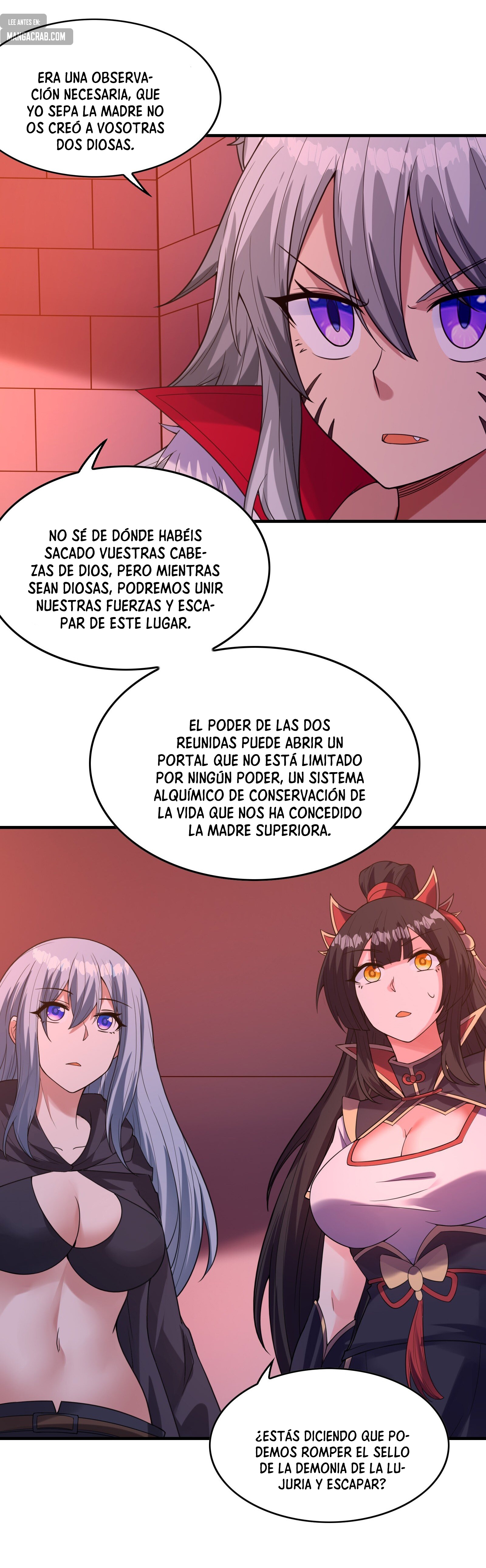 Mi harén está lleno de demonias villanas Capitulo 103 página 18