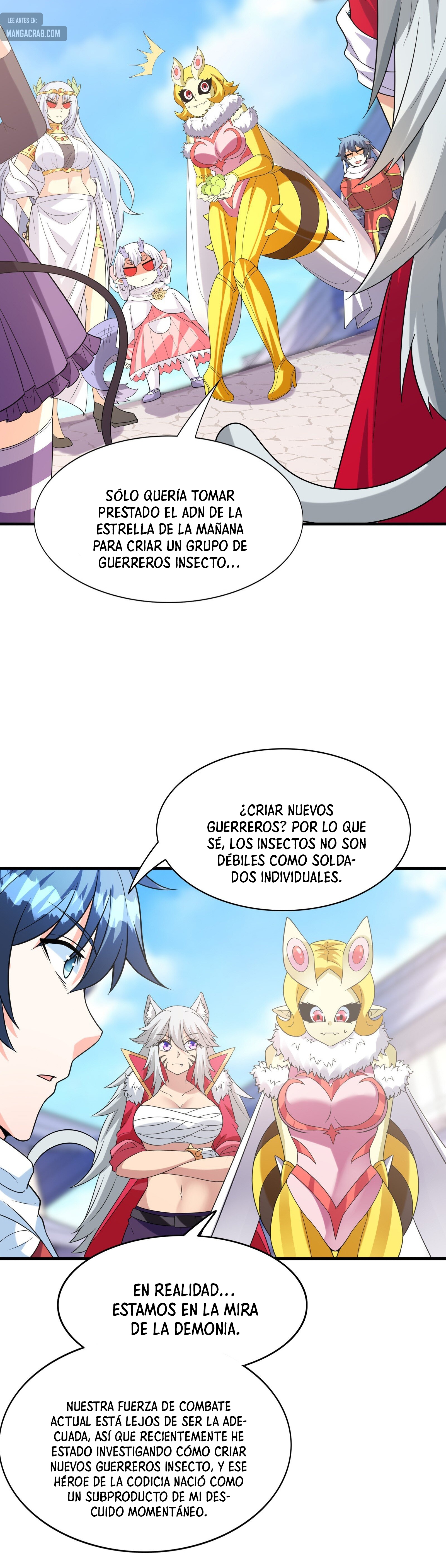 Mi harén está lleno de demonias villanas Capitulo 107 página 16