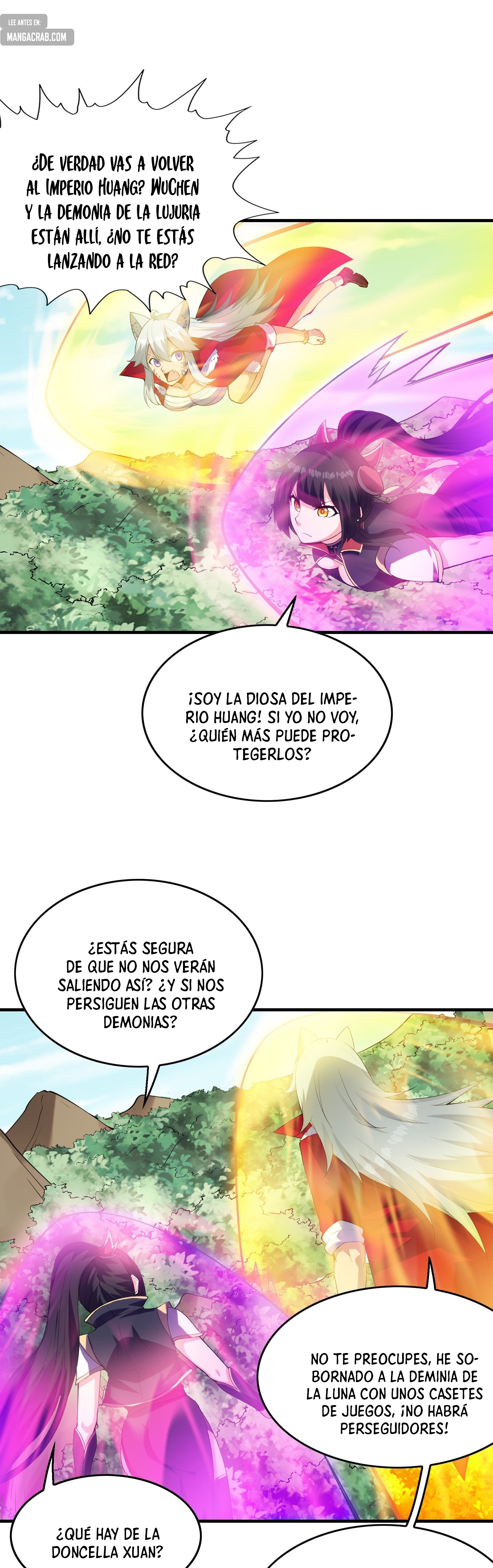 Mi harén está lleno de demonias villanas Capitulo 108 página 17