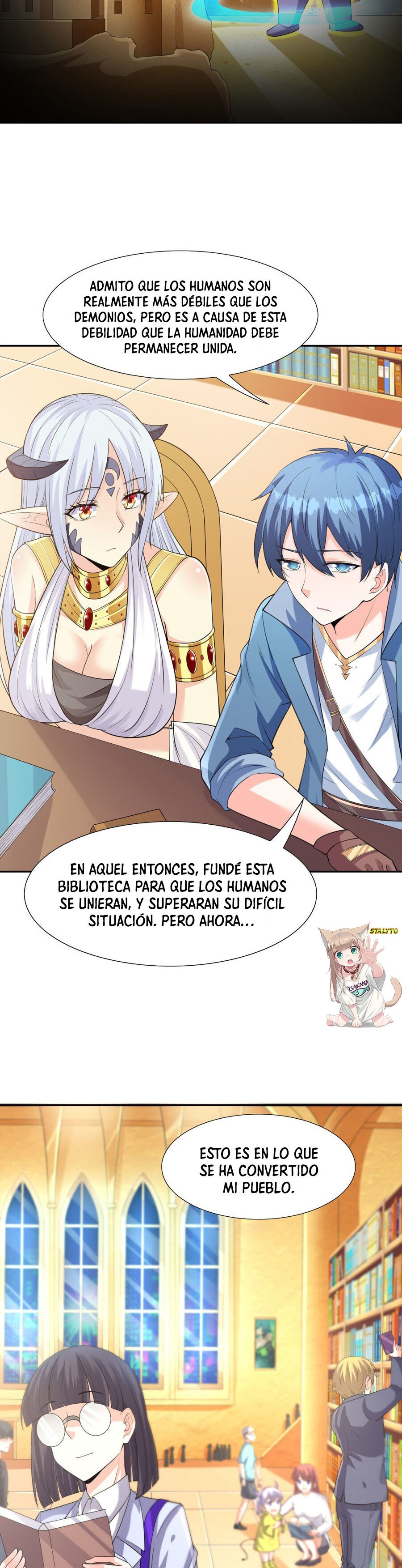 Mi harén está lleno de demonias villanas Capitulo 11 página 12
