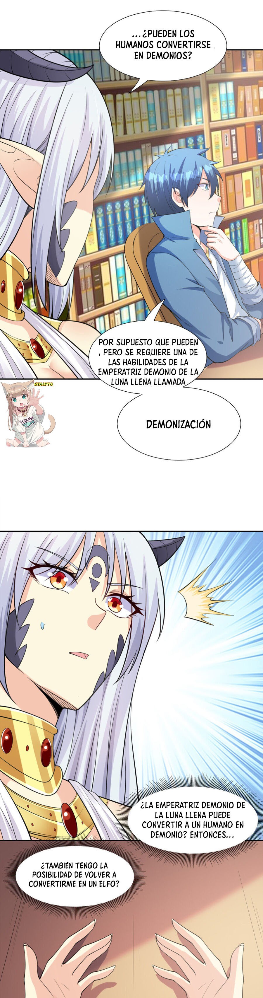 Mi harén está lleno de demonias villanas Capitulo 11 página 14