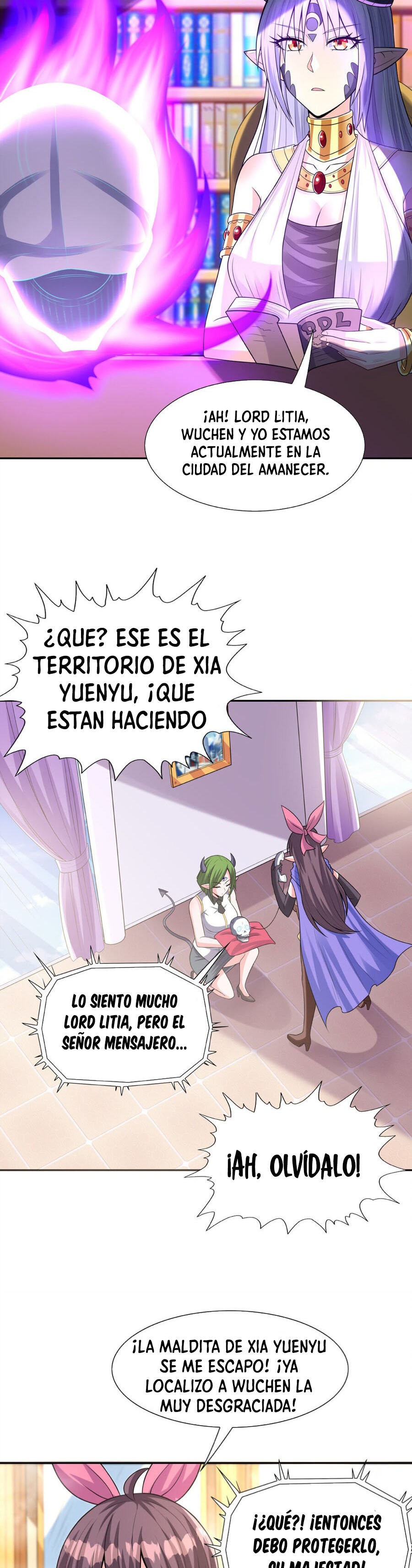 Mi harén está lleno de demonias villanas Capitulo 11 página 23