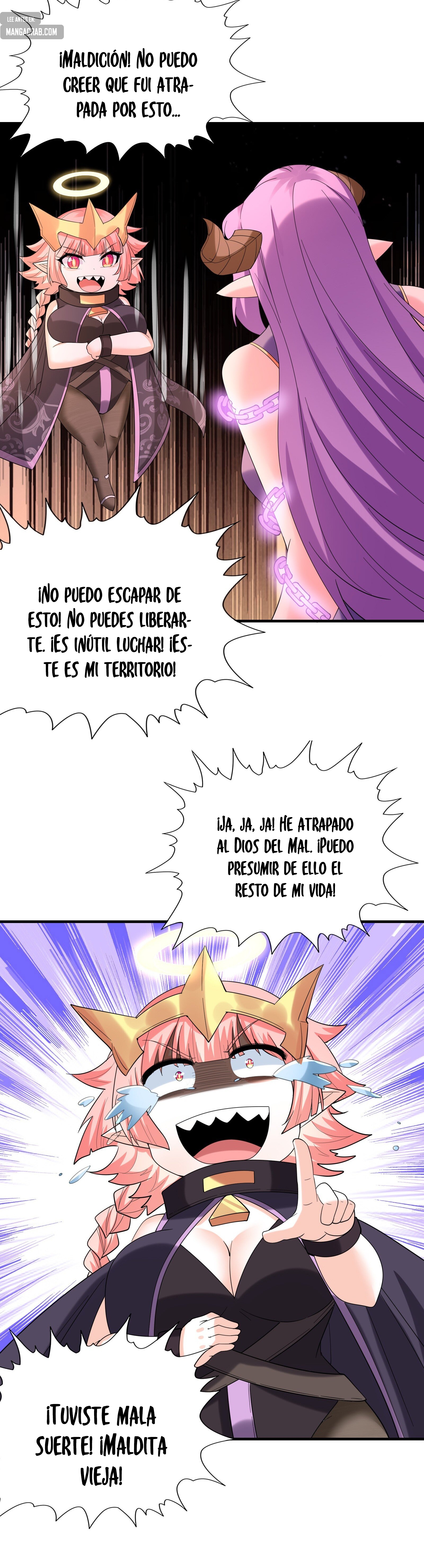 Mi harén está lleno de demonias villanas Capitulo 111 página 16