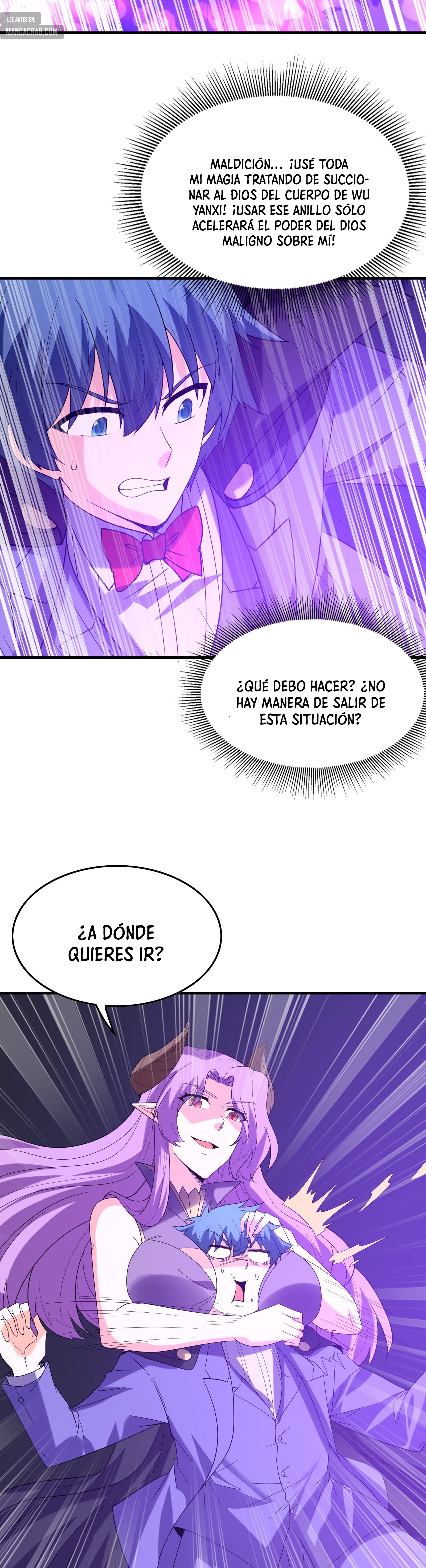 Mi harén está lleno de demonias villanas Capitulo 111 página 8