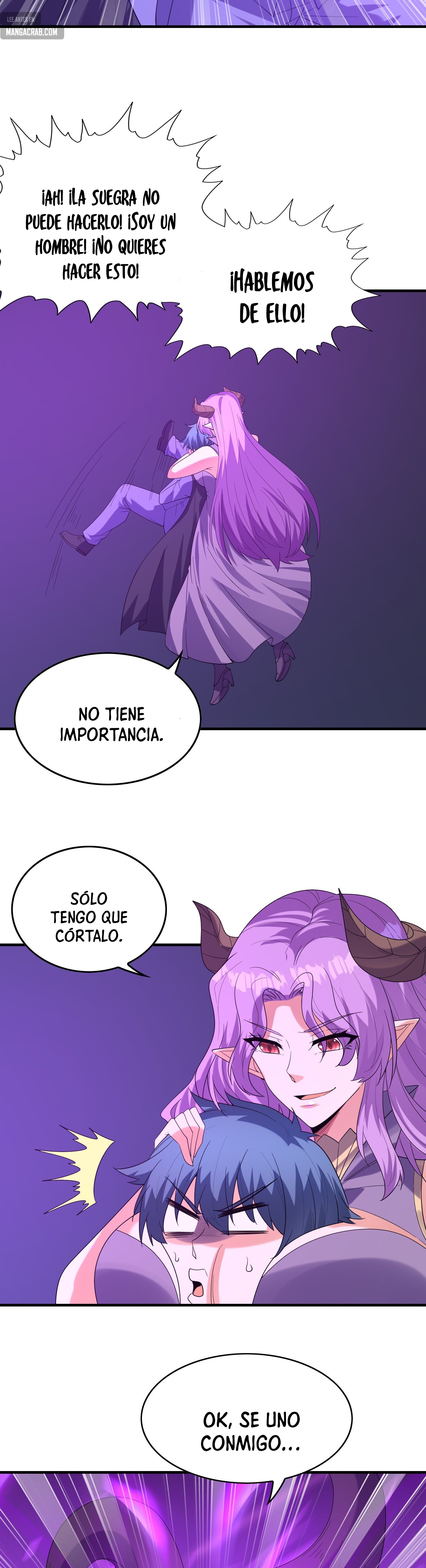 Mi harén está lleno de demonias villanas Capitulo 111 página 9