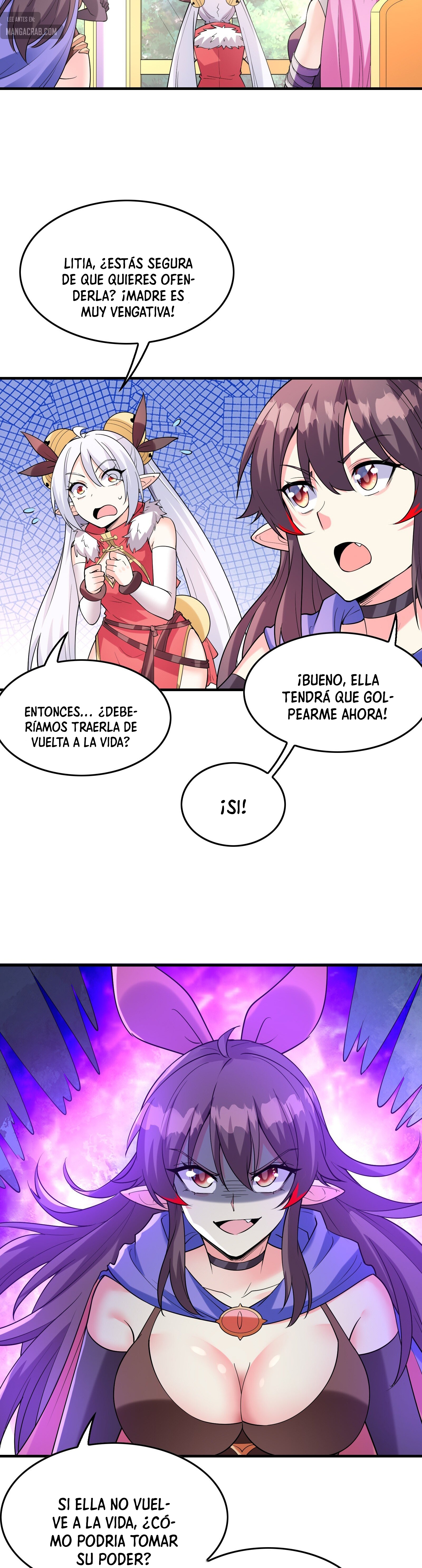 Mi harén está lleno de demonias villanas Capitulo 112 página 14