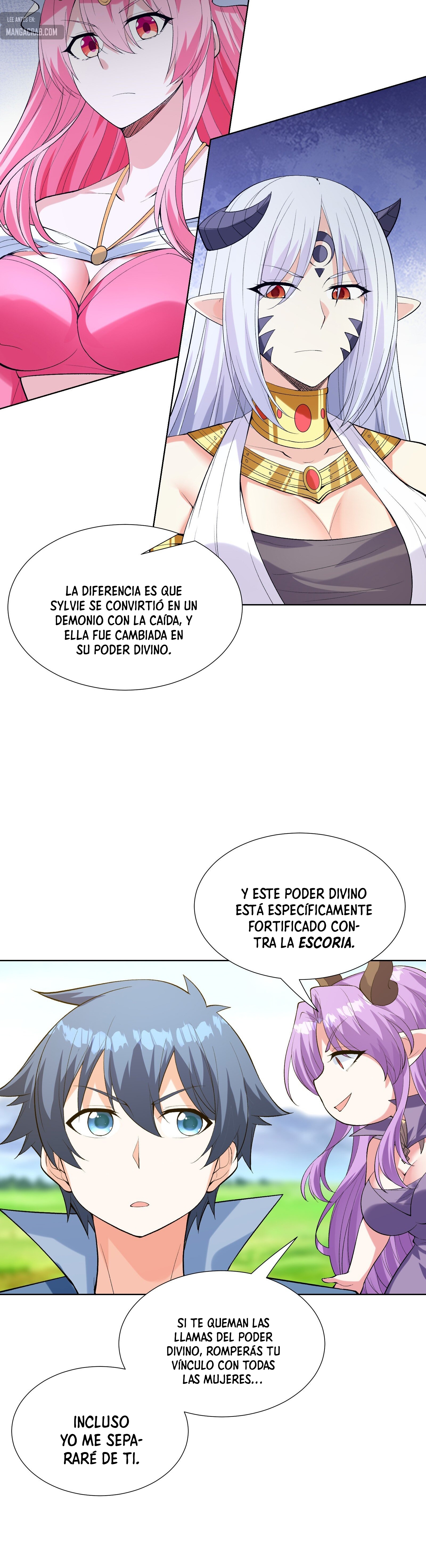 Mi harén está lleno de demonias villanas Capitulo 113 página 21