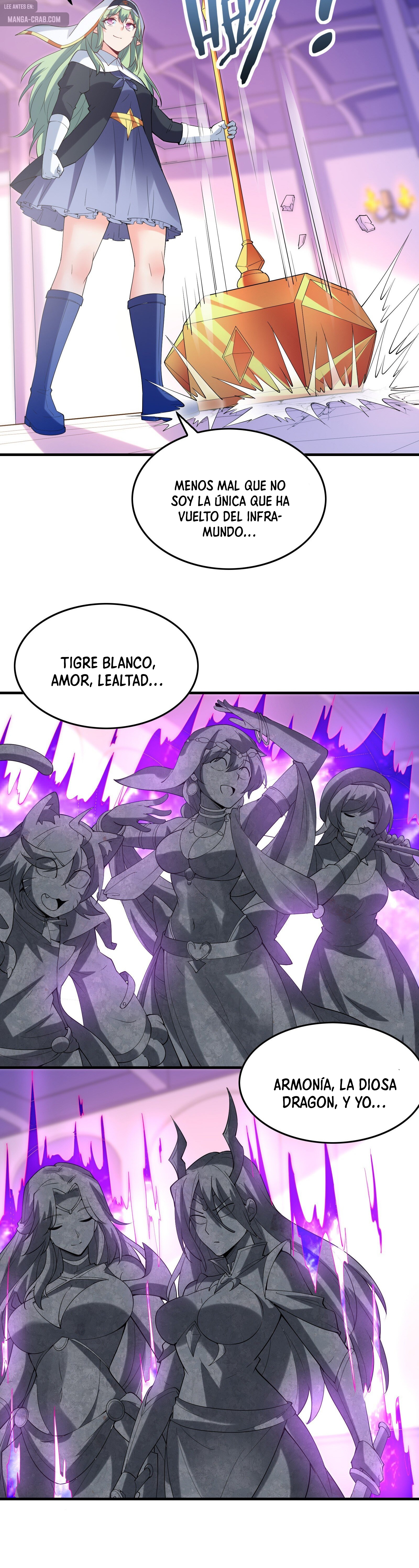 Mi harén está lleno de demonias villanas Capitulo 116 página 11