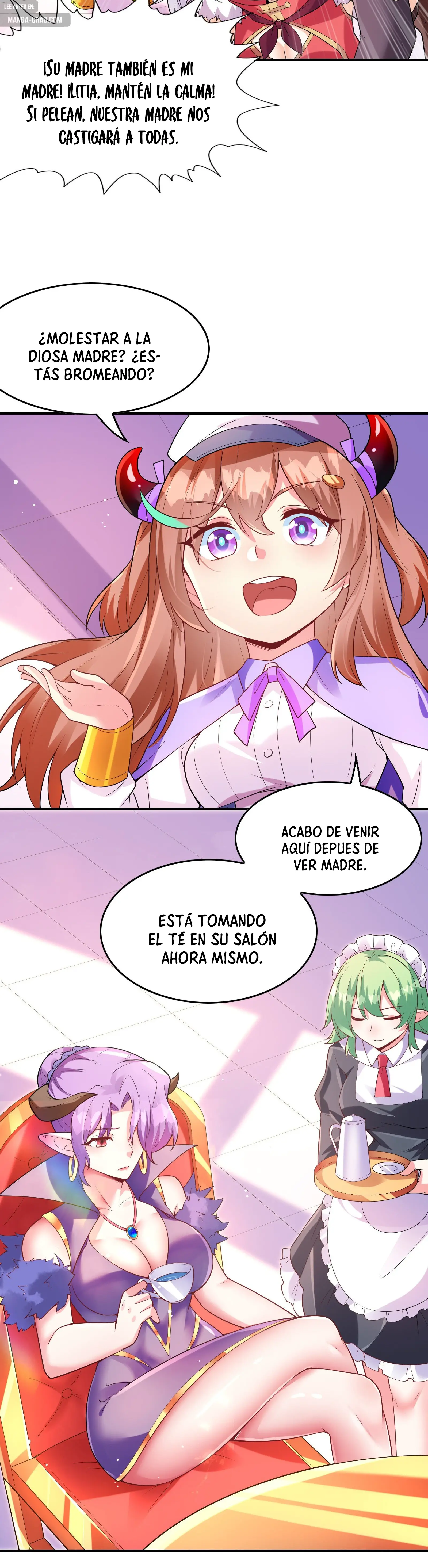 Mi harén está lleno de demonias villanas Capitulo 123 página 8
