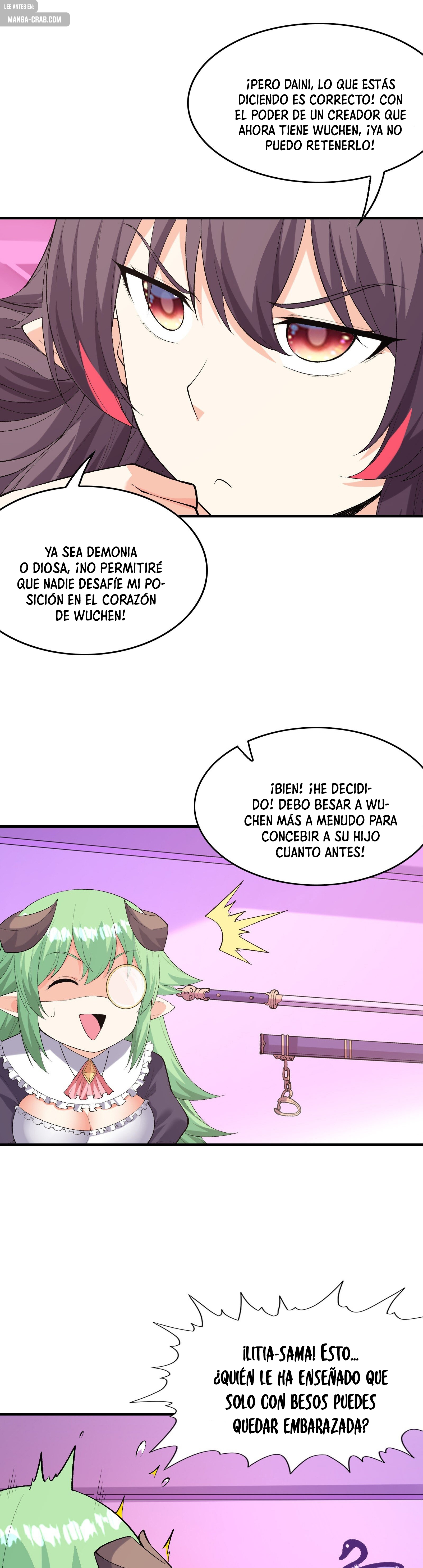 Mi harén está lleno de demonias villanas Capitulo 130 página 22