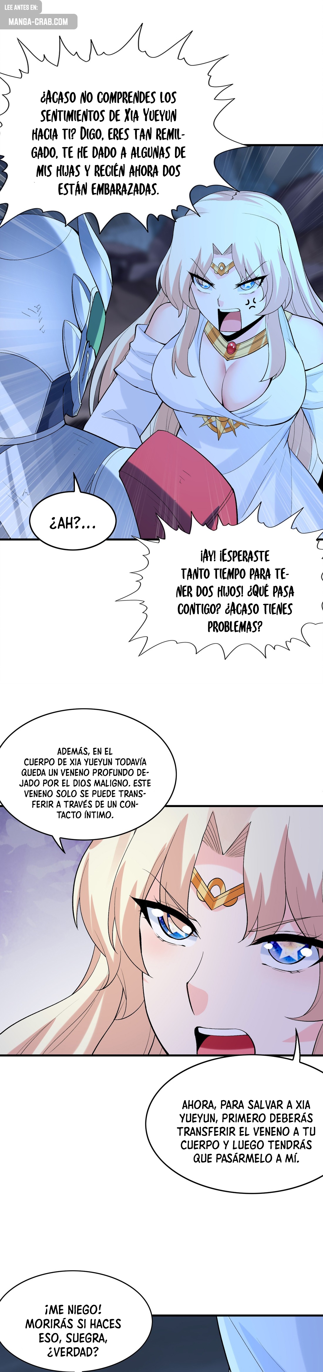 Mi harén está lleno de demonias villanas Capitulo 136 página 8