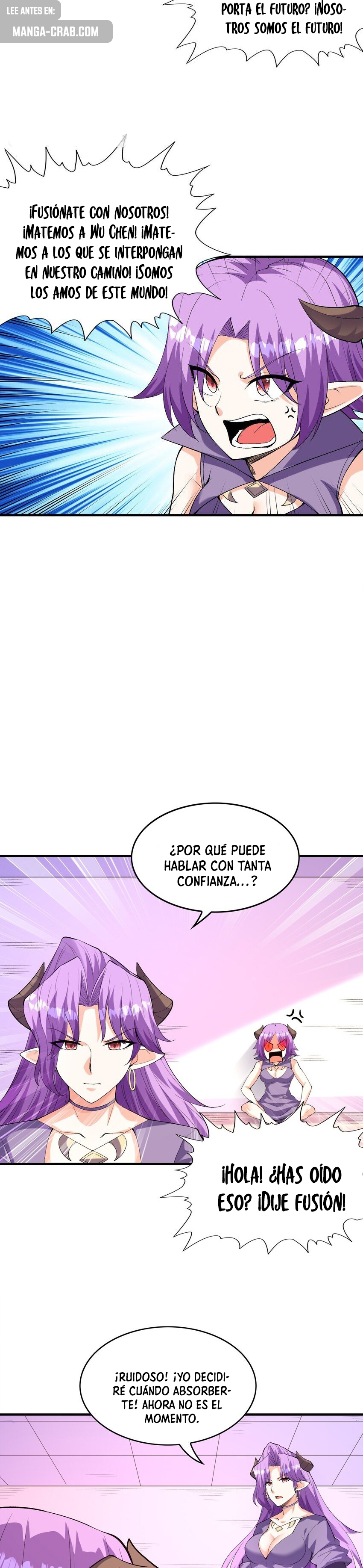 Mi harén está lleno de demonias villanas Capitulo 148 página 9