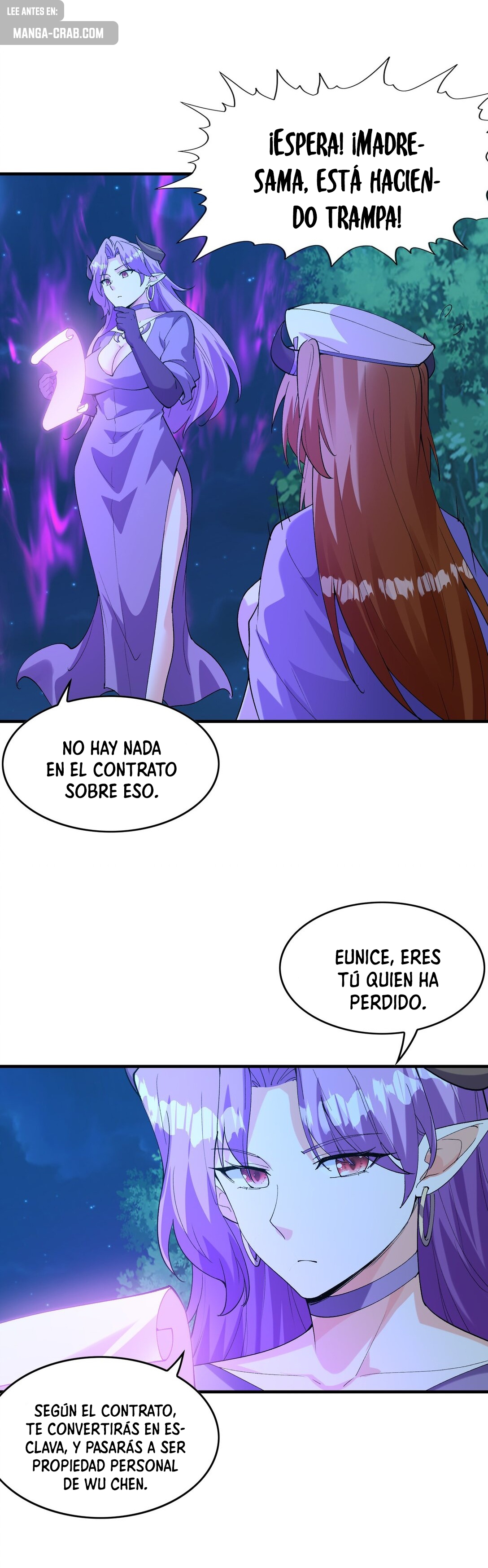 Mi harén está lleno de demonias villanas Capitulo 149 página 24