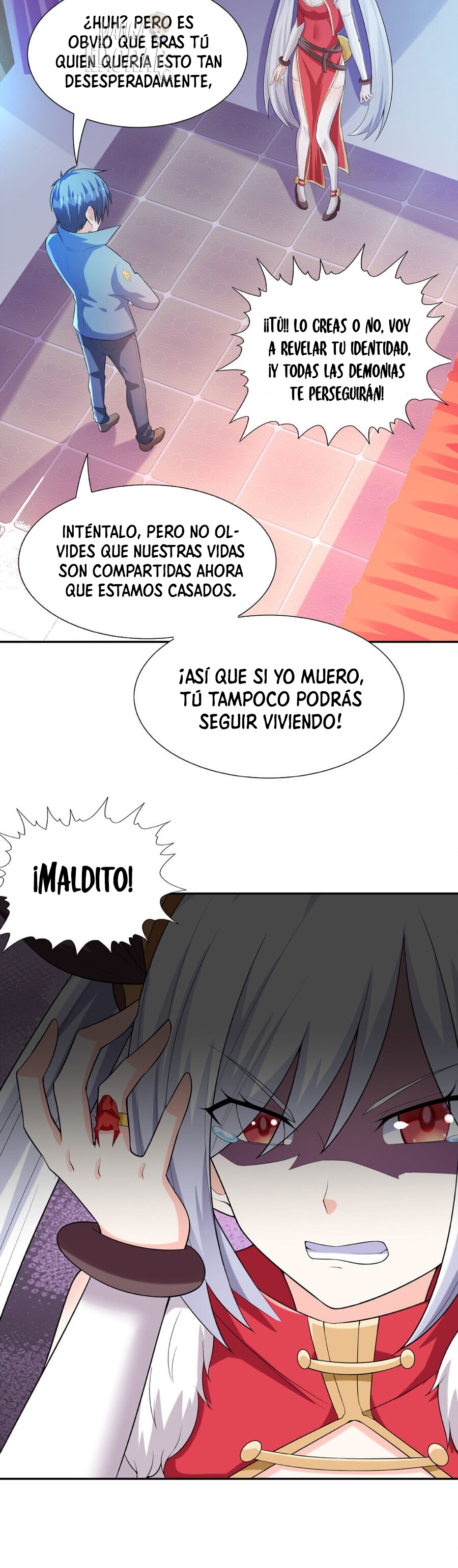 Mi harén está lleno de demonias villanas Capitulo 15 página 19