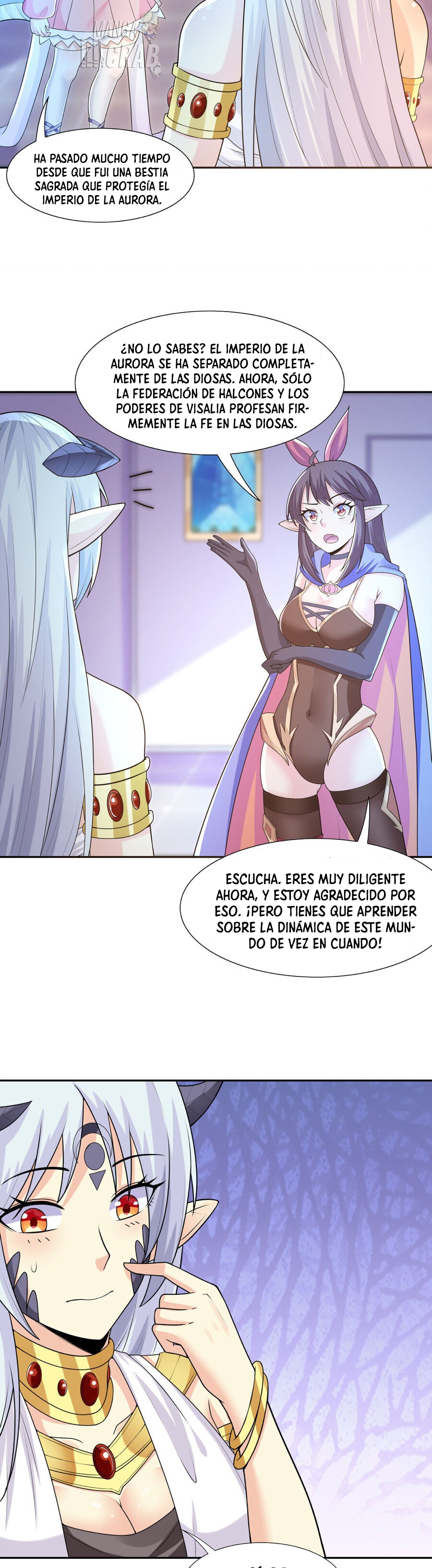 Mi harén está lleno de demonias villanas Capitulo 15 página 42