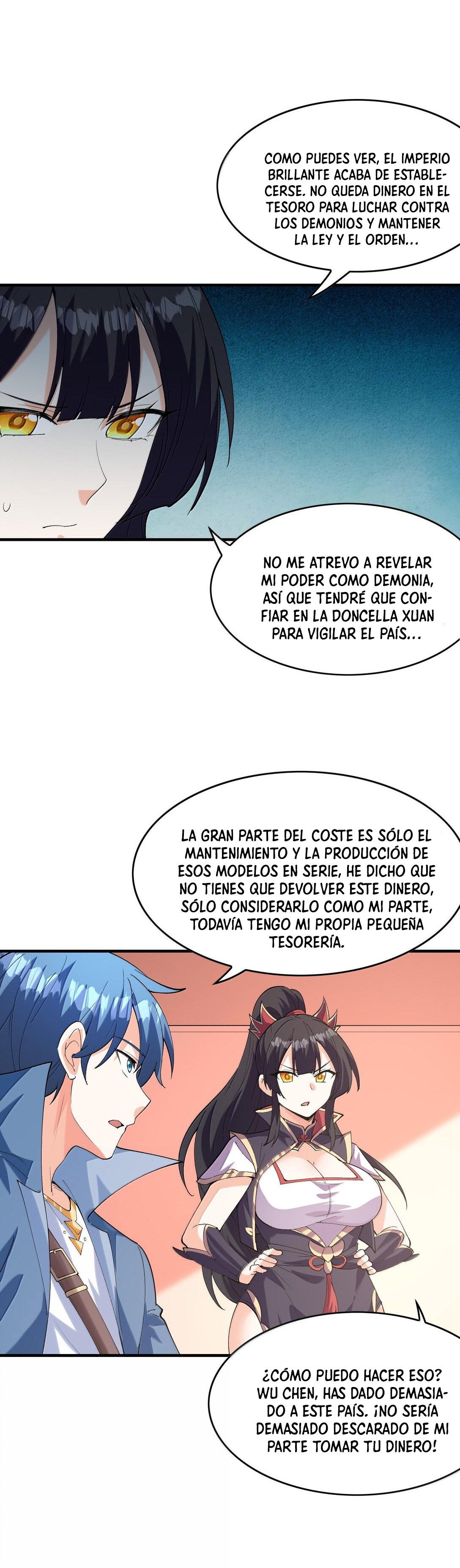 Mi harén está lleno de demonias villanas Capitulo 154 página 21