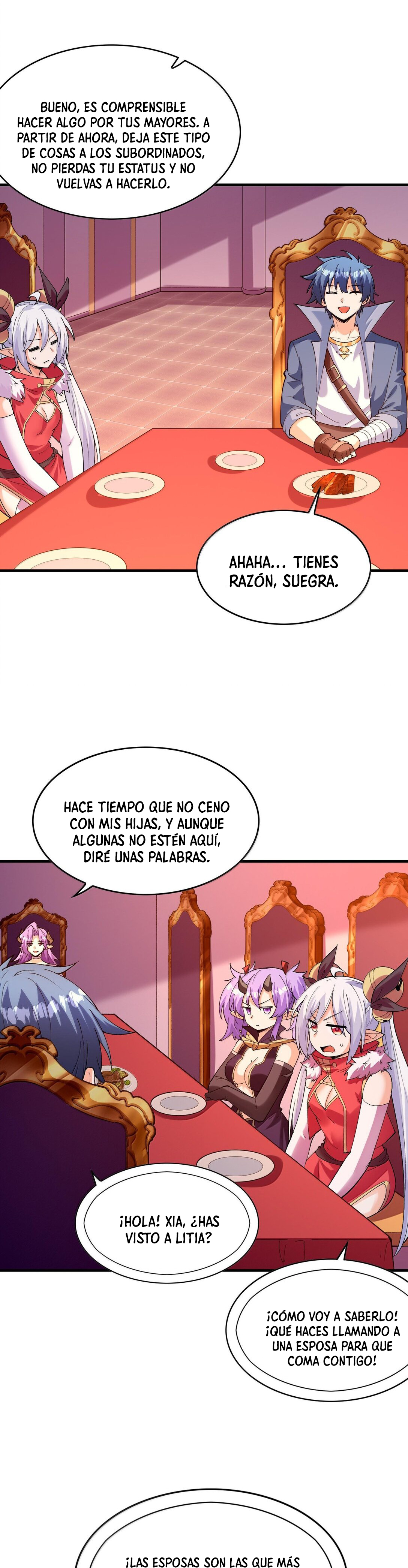 Mi harén está lleno de demonias villanas Capitulo 157 página 21