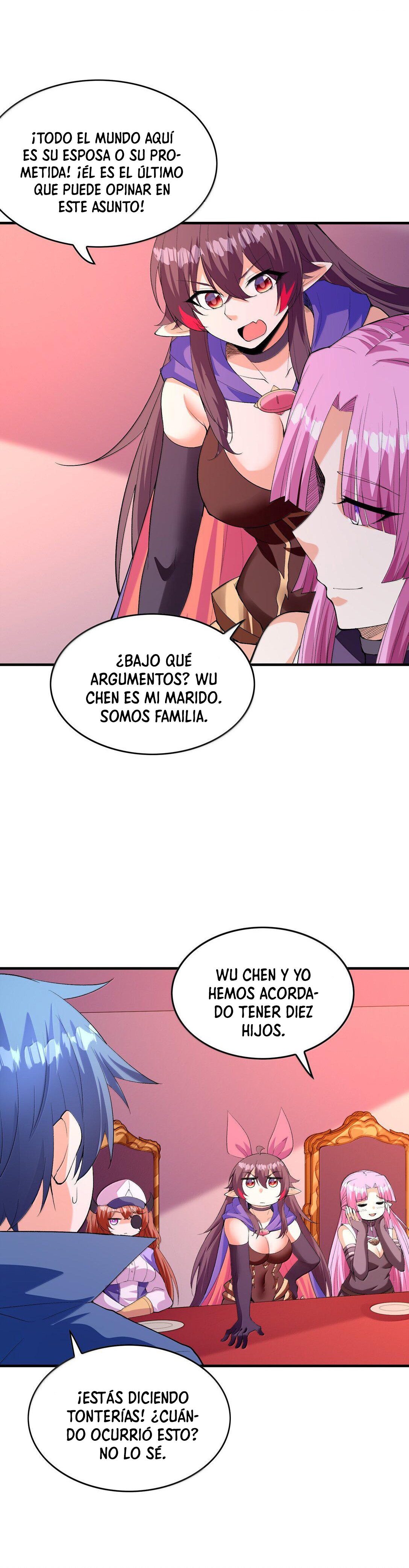 Mi harén está lleno de demonias villanas Capitulo 158 página 10