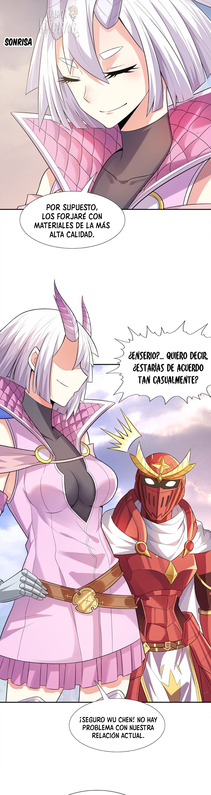 Mi harén está lleno de demonias villanas Capitulo 17 página 12