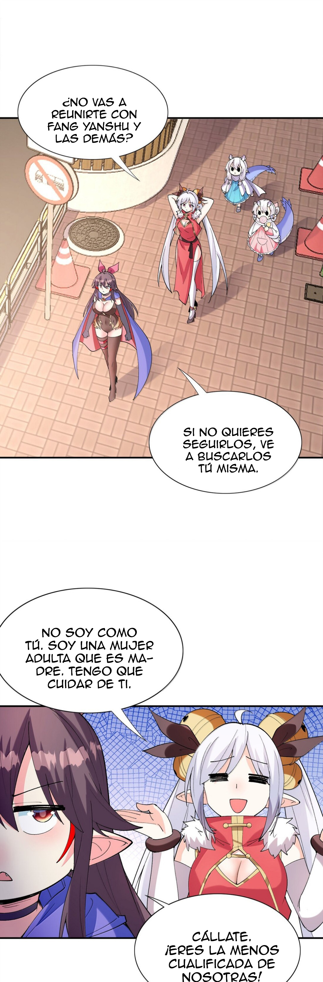 Mi harén está lleno de demonias villanas Capitulo 170 página 21