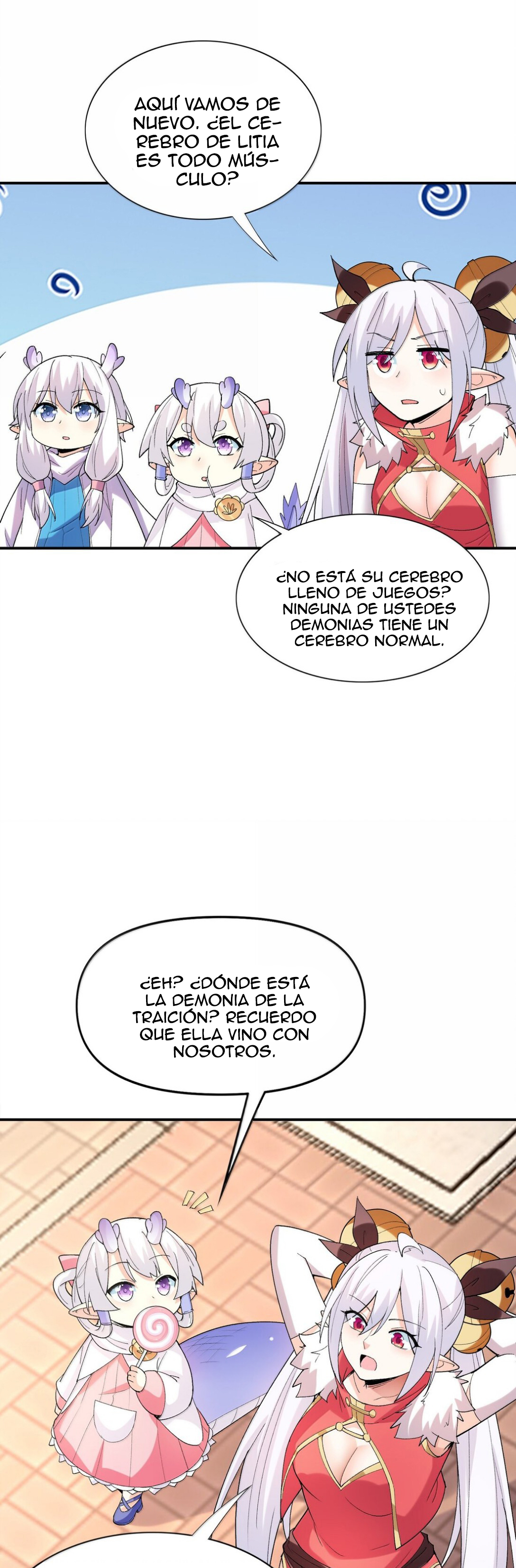 Mi harén está lleno de demonias villanas Capitulo 170 página 23