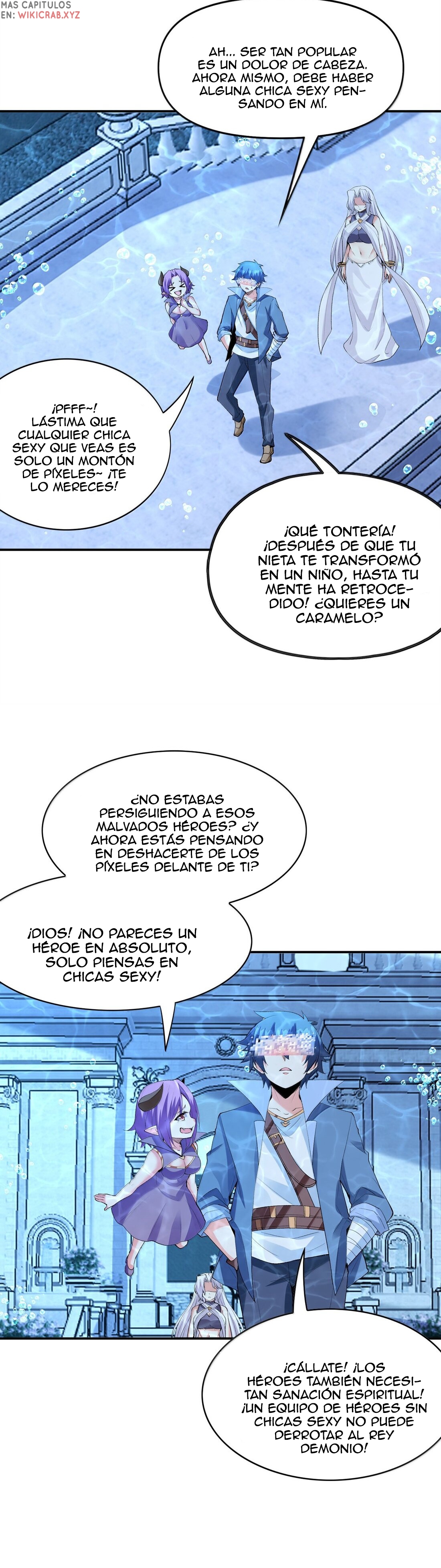 Mi harén está lleno de demonias villanas Capitulo 175 página 16