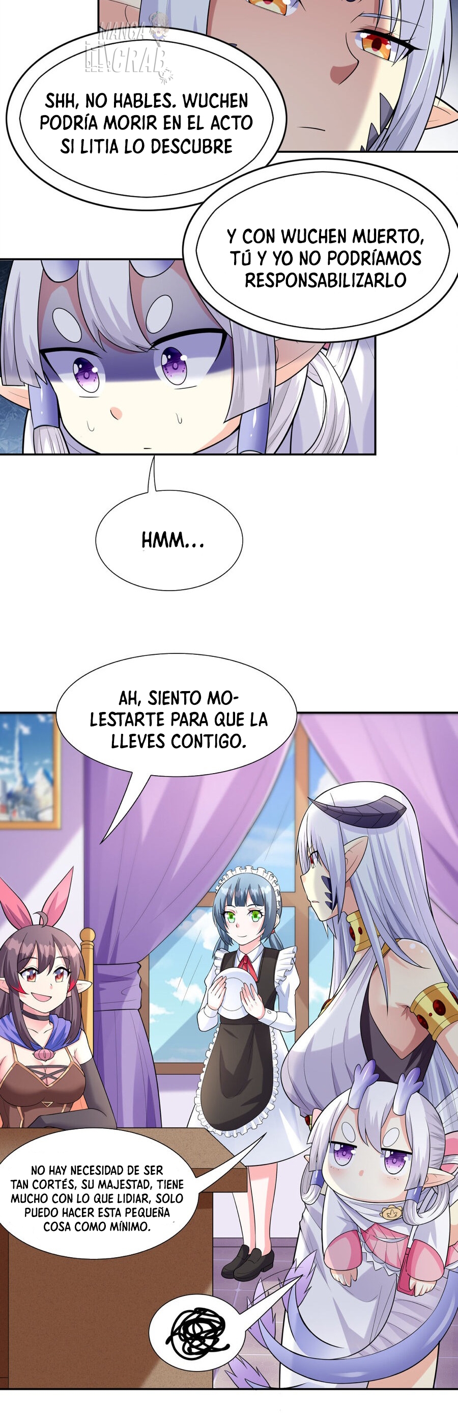 Mi harén está lleno de demonias villanas Capitulo 18 página 27