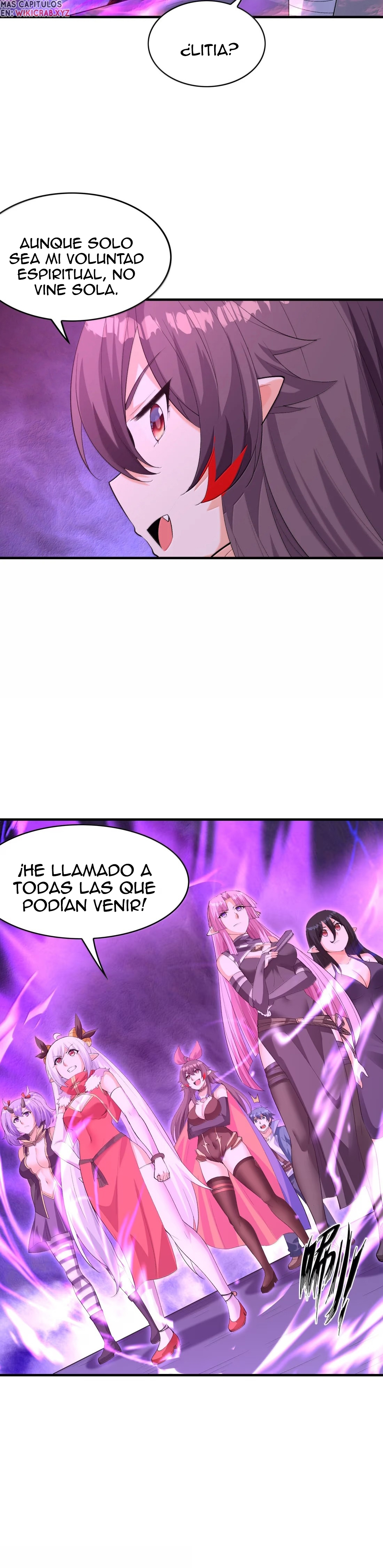 Mi harén está lleno de demonias villanas Capitulo 184 página 12